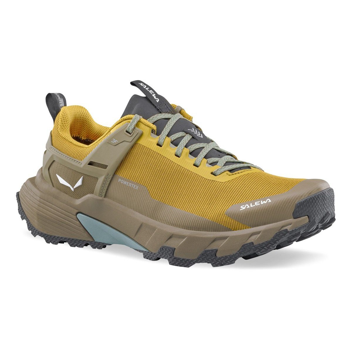 Salewa Pedroc 2 PTX (Speed-Hiking, wasserdicht) gelb/braun Herren Wanderschuh