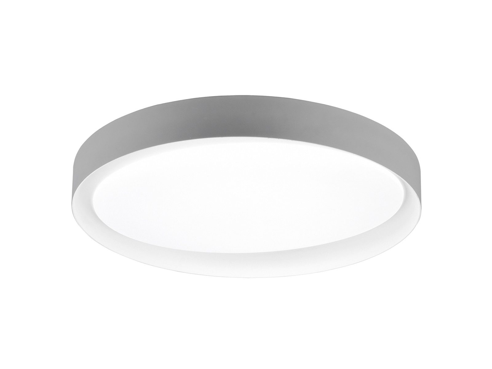 Reality Leuchten LED Deckenleuchte mit Fernbedienung & Tageslicht, Ø 48cm, dimmbar, LED fest integriert, Neutralweiß, Warmweiß, Tageslichtweiß, Tageslichtlampe Decke für Flurbeleuchtung & Büro mit Memory Funktion