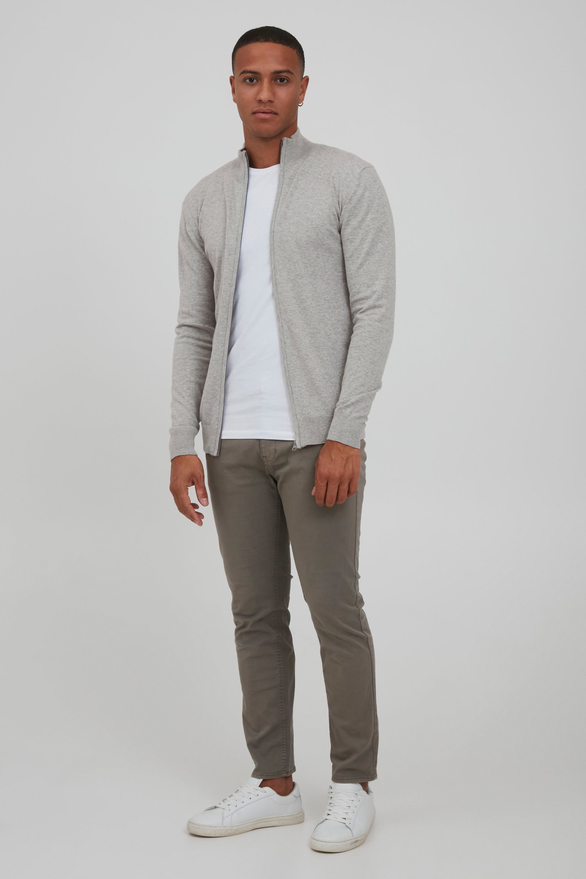 Indicode Strickjacke IDBadi Feinstrick Jacke günstig online kaufen