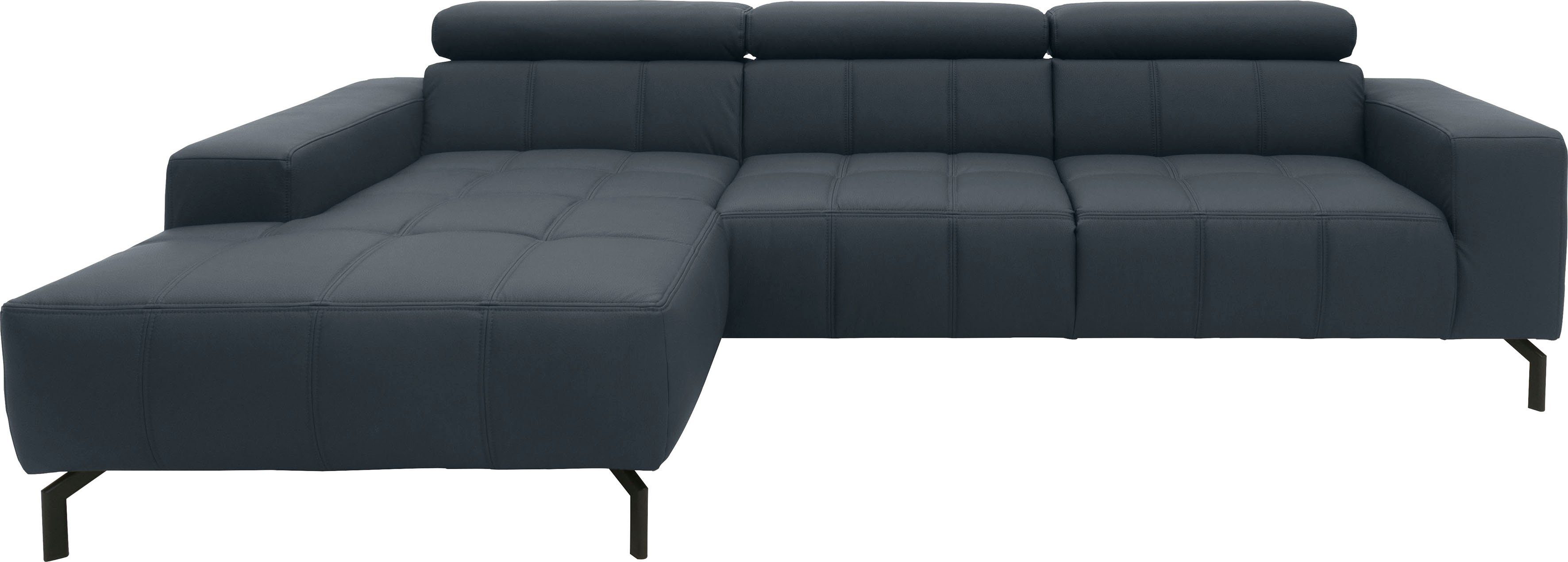 DOMO collection Ecksofa "Cunelli tolle Sitznähte als Designelement, fester günstig online kaufen