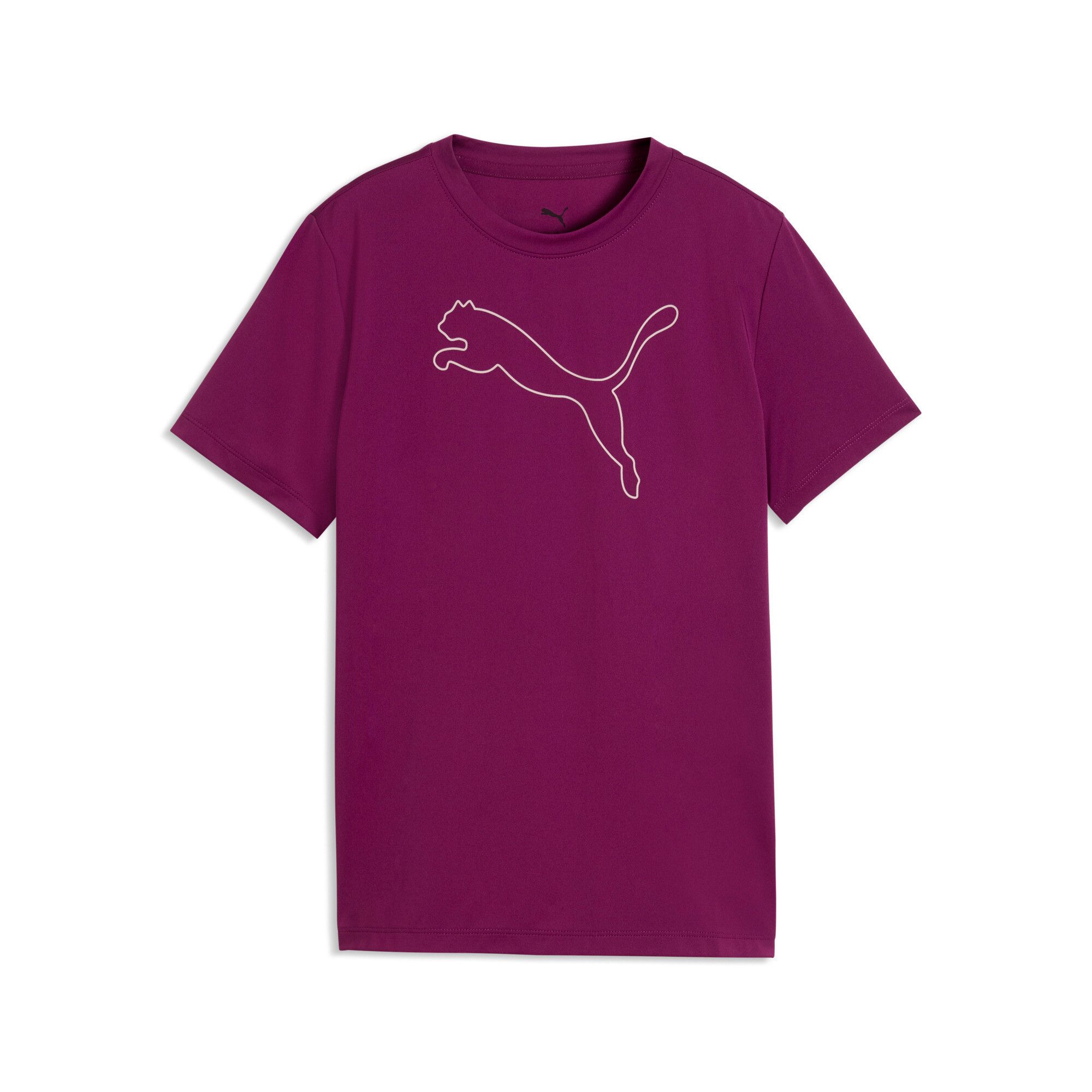 PUMA T-Shirt TAD ESS CAT LOGO TEE G mit Rundhalsausschnitt, kurzärmelig, sportlich