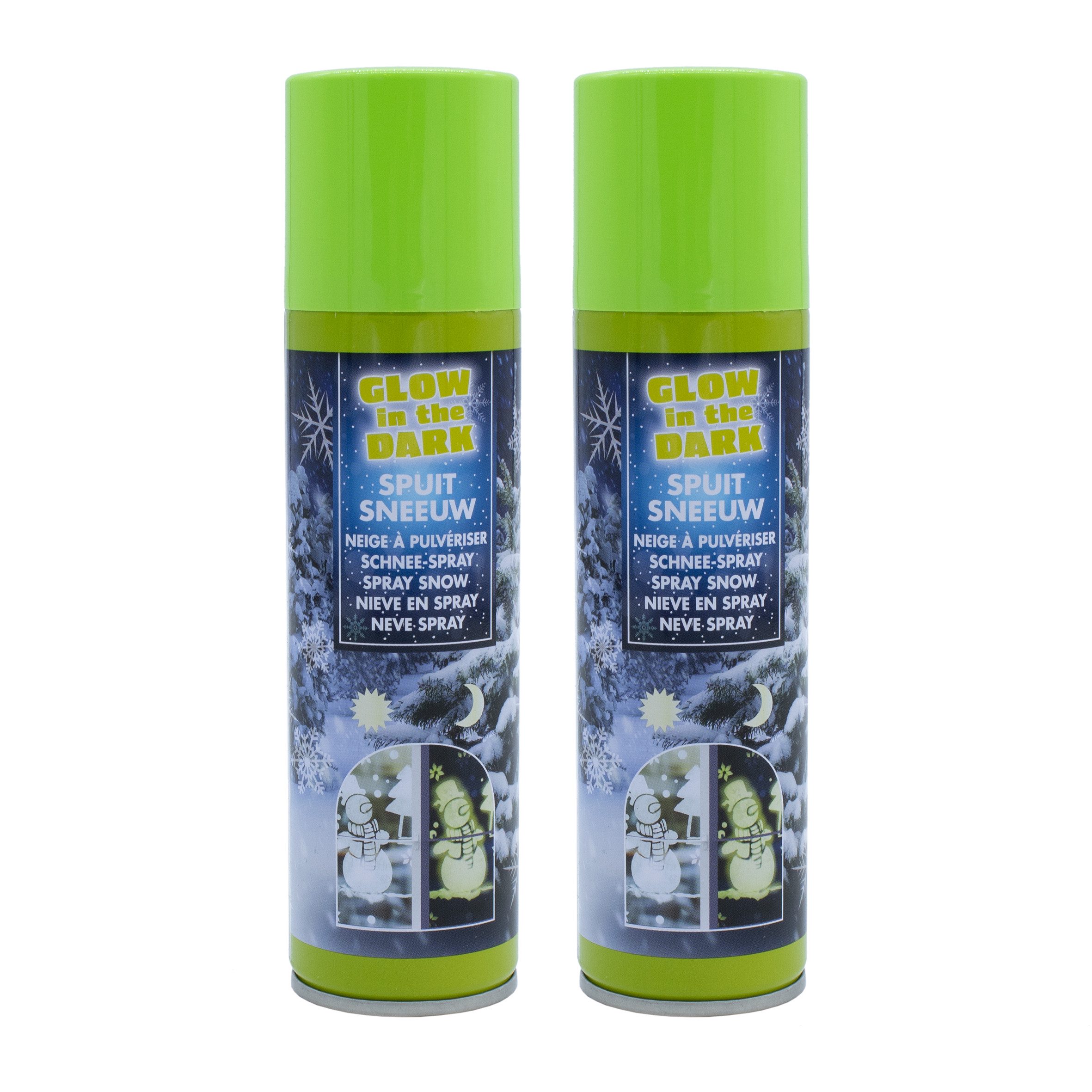 Spetebo Fensterdekoration Weihnachts Schnee Spray 150 ml im 2er Set, im Dun günstig online kaufen