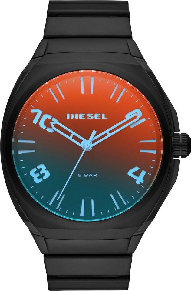 Diesel Mechanische Uhr DIESEL STIGG DZ1886 Herrenarmbanduhr