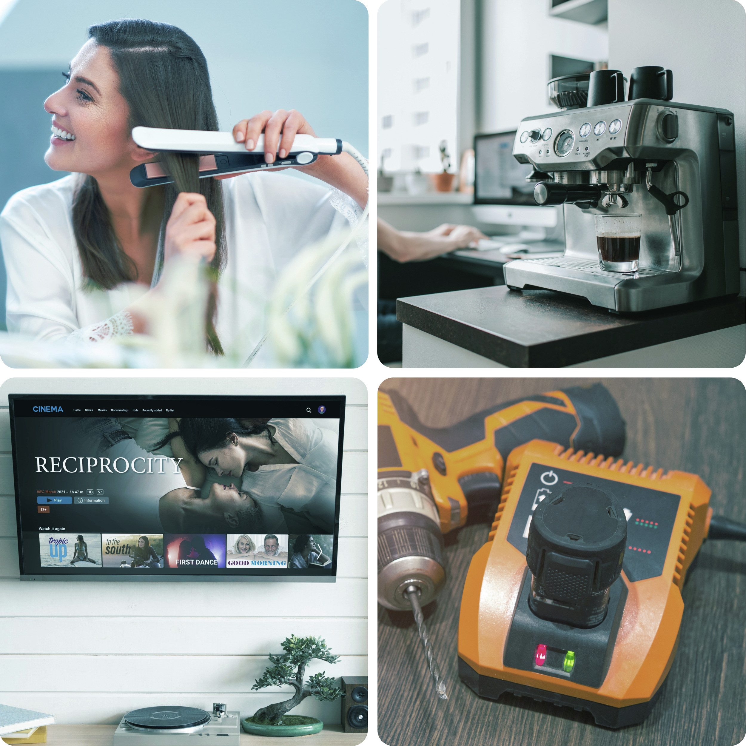 ANSMANN AG Funksteckdose Timer Steckdose, kompakter Energiespar Stecker für innen,2500W