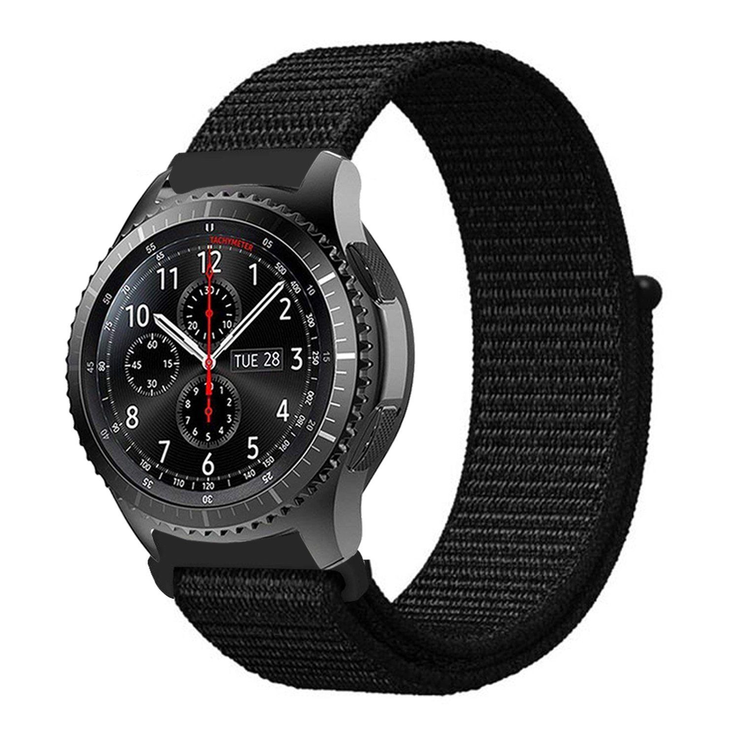 Cadorabo Smartwatch-Armband, Smartwatch Armband 22mm Samsung Galaxy Gear S3 günstig online kaufen