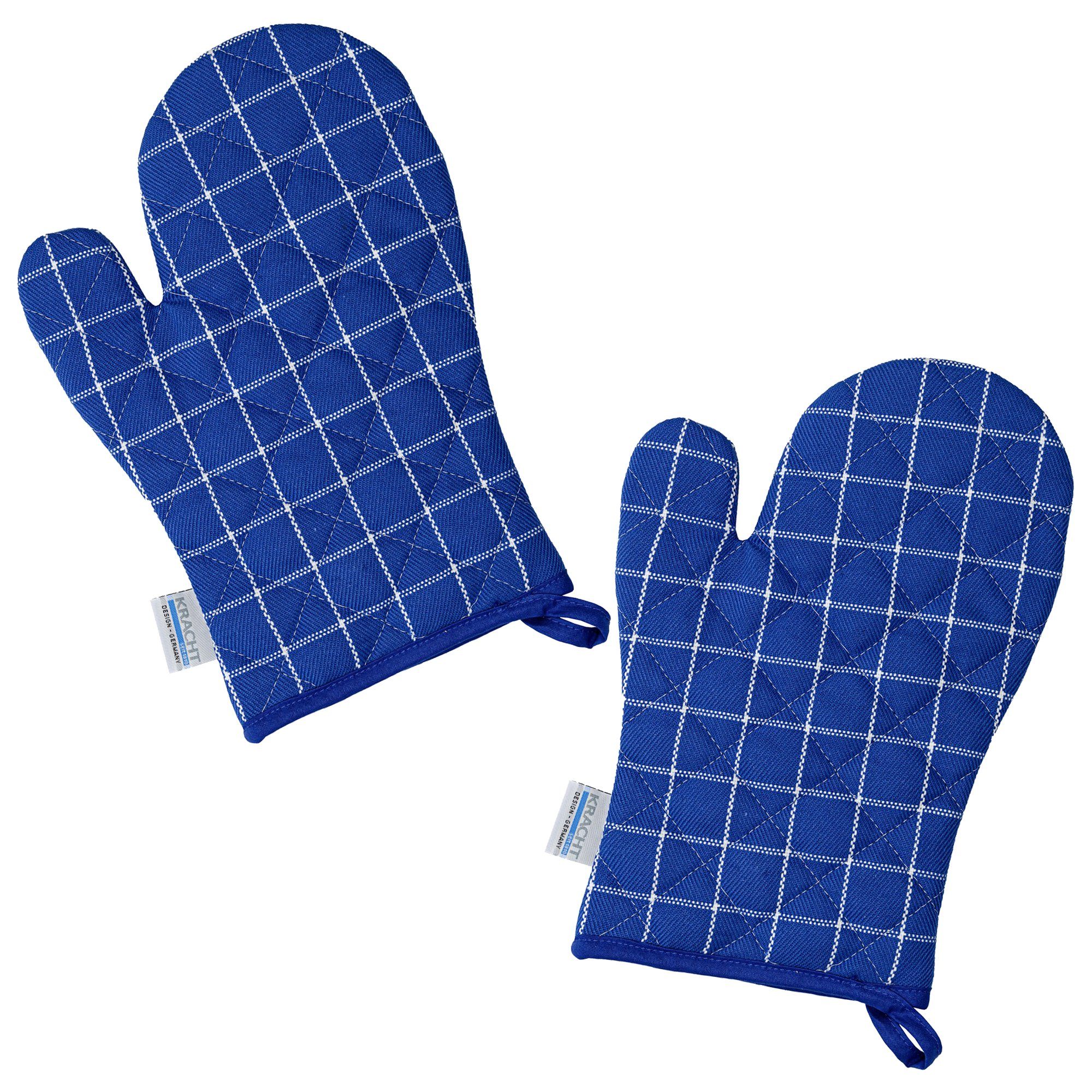 KitchenAid Ofenhandschuhe 2er-Pack – Pistazie, Gingham-Muster, 17,8 X 33 Cm, 100% Baumwolle