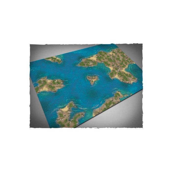 Deep-Cut Studio Spiel 144MAT64P - Spielmatte - Inseln PVC Matte Größe 122 × 183 cm