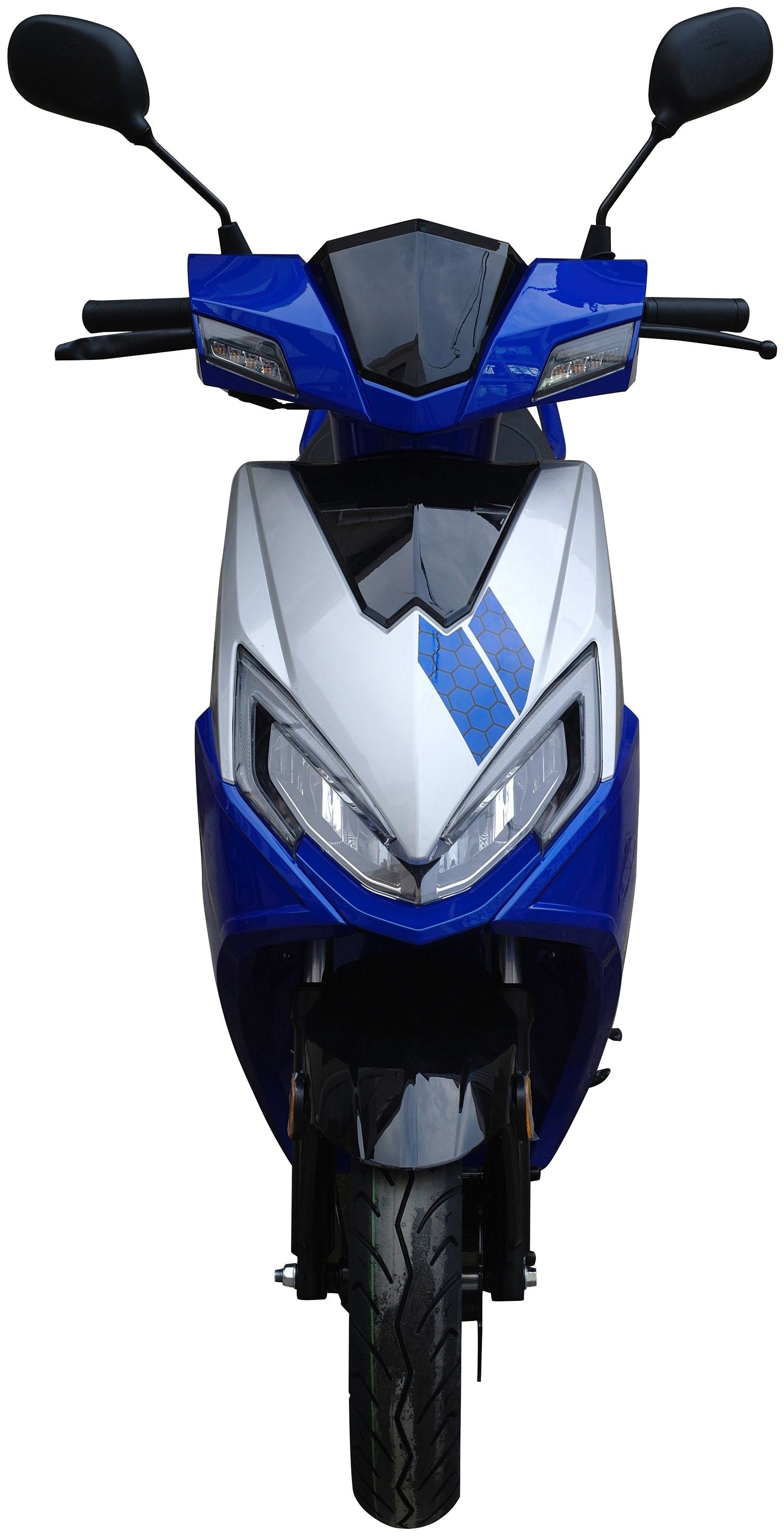 50 UNION 50-45, Sonic blau 5 Euro 45 ccm, km/h, GT Motorroller X