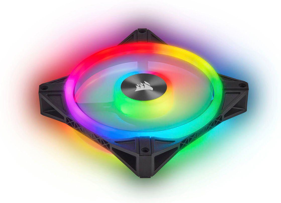 Corsair Gehäuselüfter iCUE RGB grau QL120