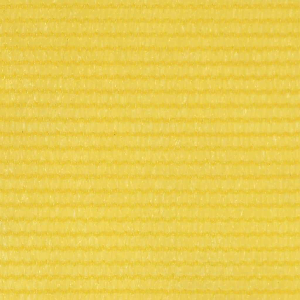 furnicato Balkonsichtschutz HDPE 120 x 500 cm Gelb (1-St)