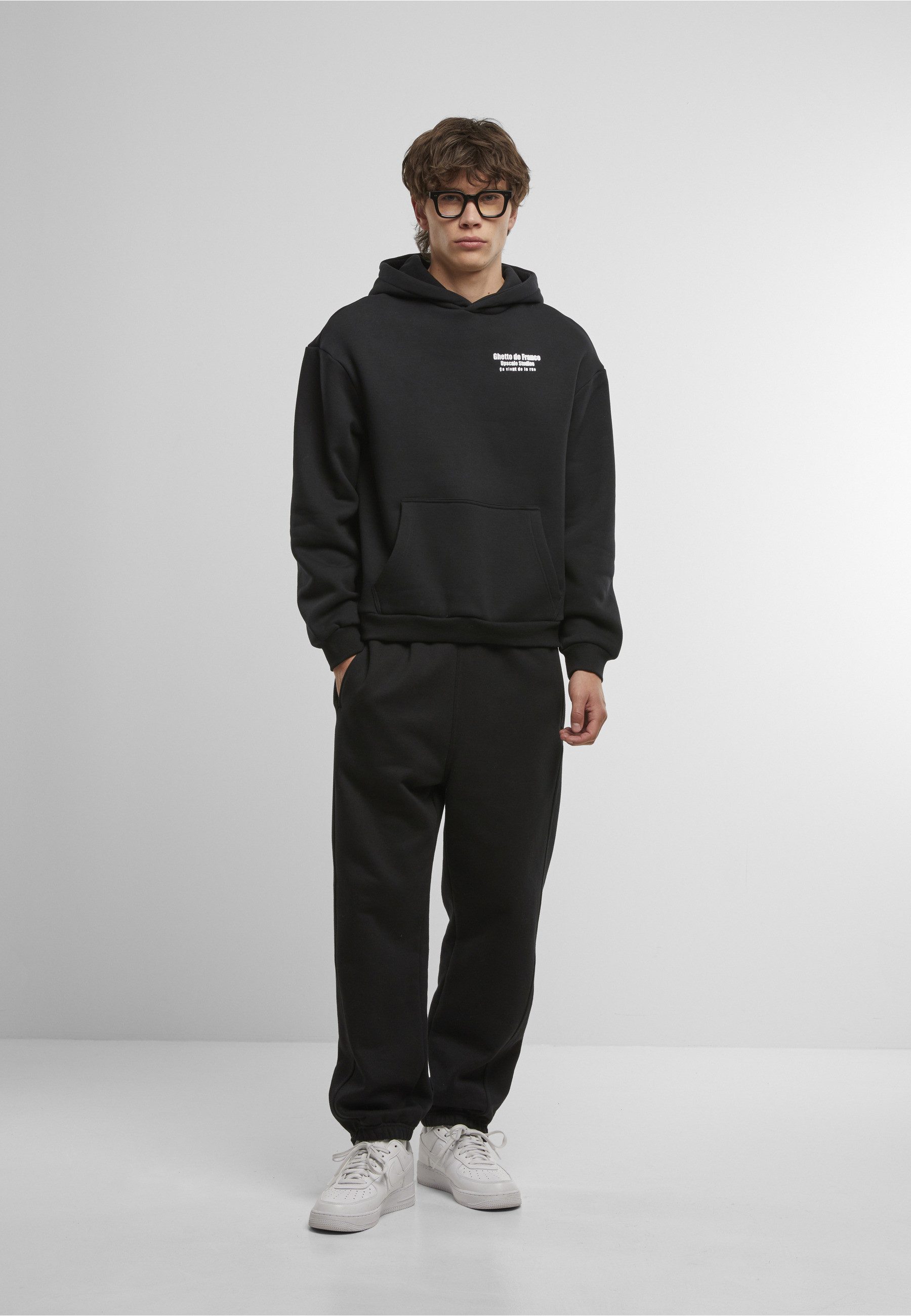 Upscale by Mister Tee Kapuzenpullover Upscale by Mister Tee Ghetto de France Fluffy Hoody (1-tlg)