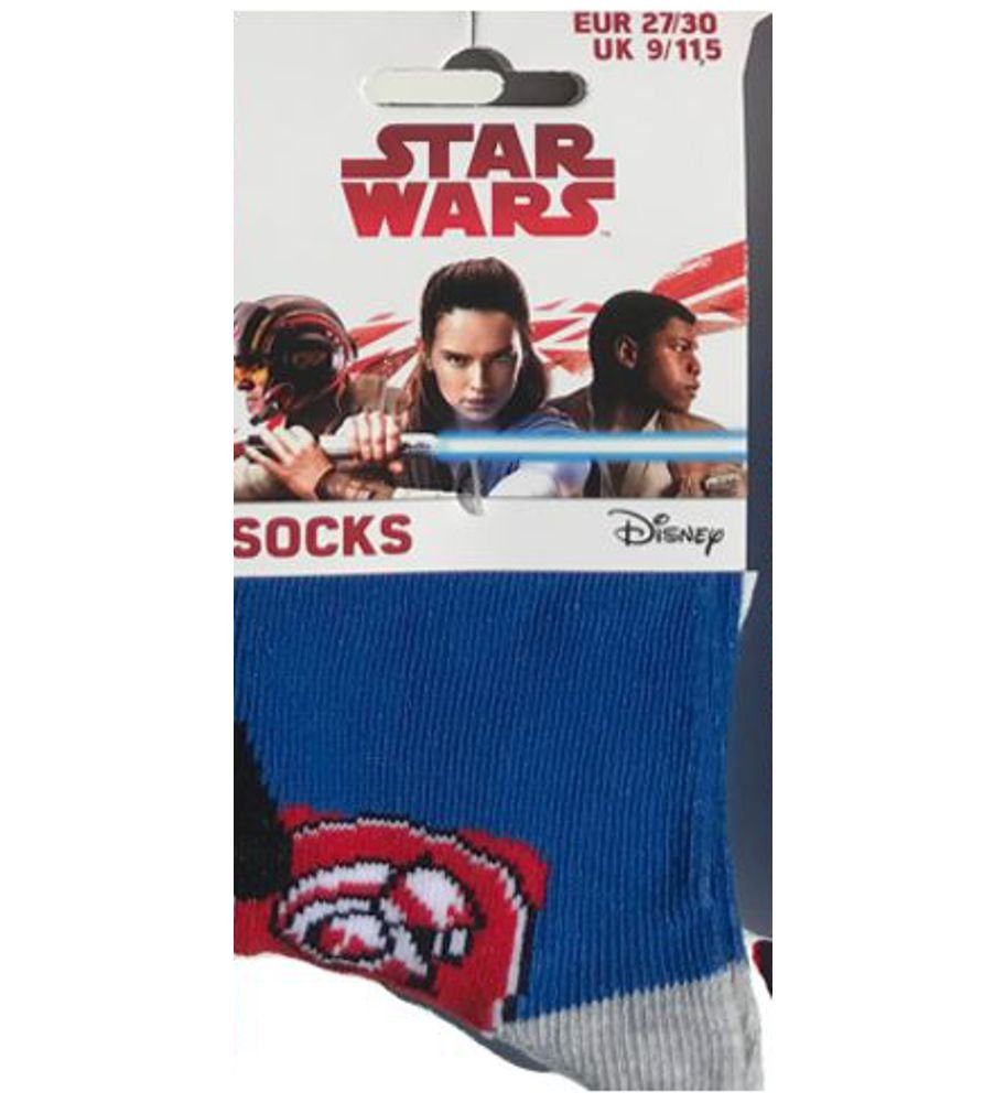 Star Wars Strümpfe STAR WARS Kindersocken Strümpfe Jungen + Mädchen 23/26 27/30 31/34 Star Wars