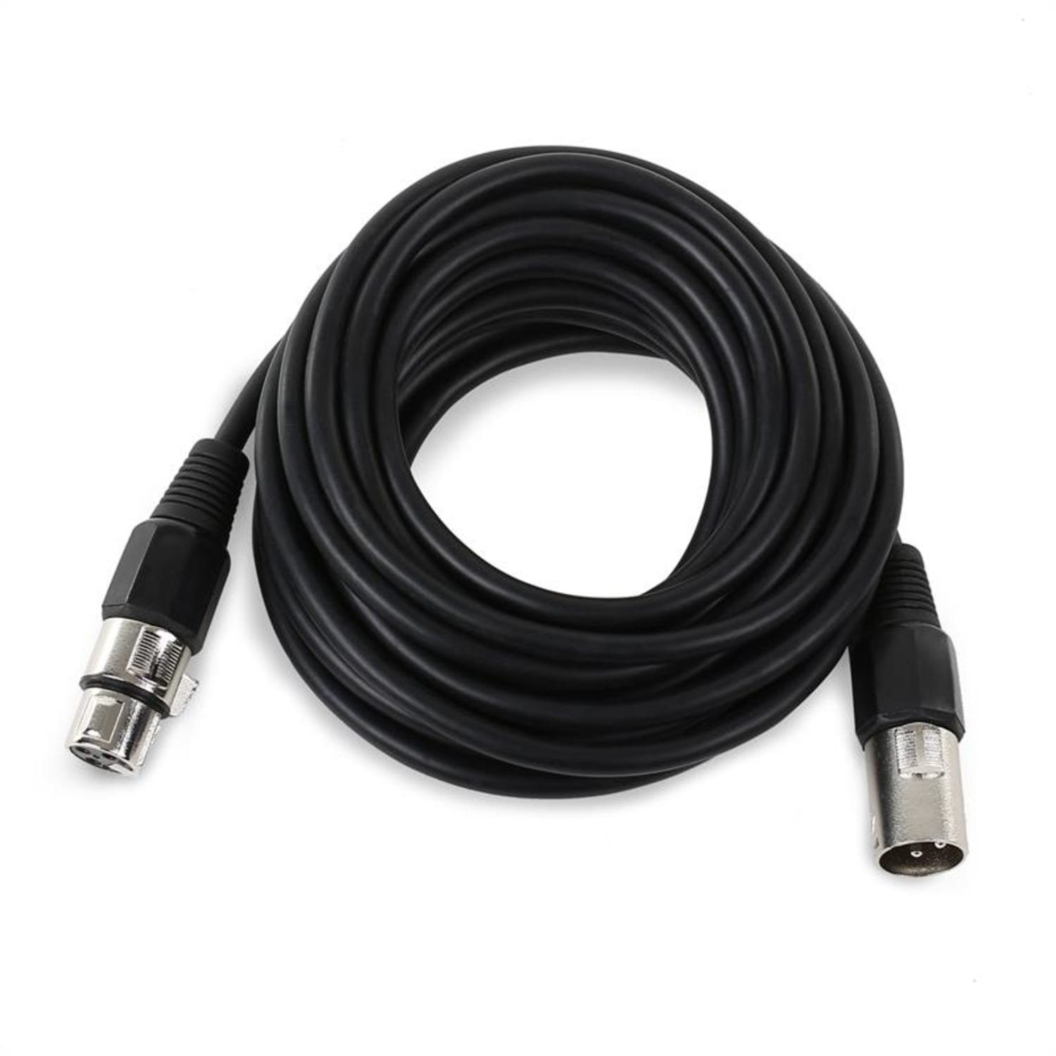 FrontStage CJ-M Audio-Kabel, XLR-Kabel 6m männlich zu weiblich, XLR-Kabel 6m männlich zu weiblich (6 cm)