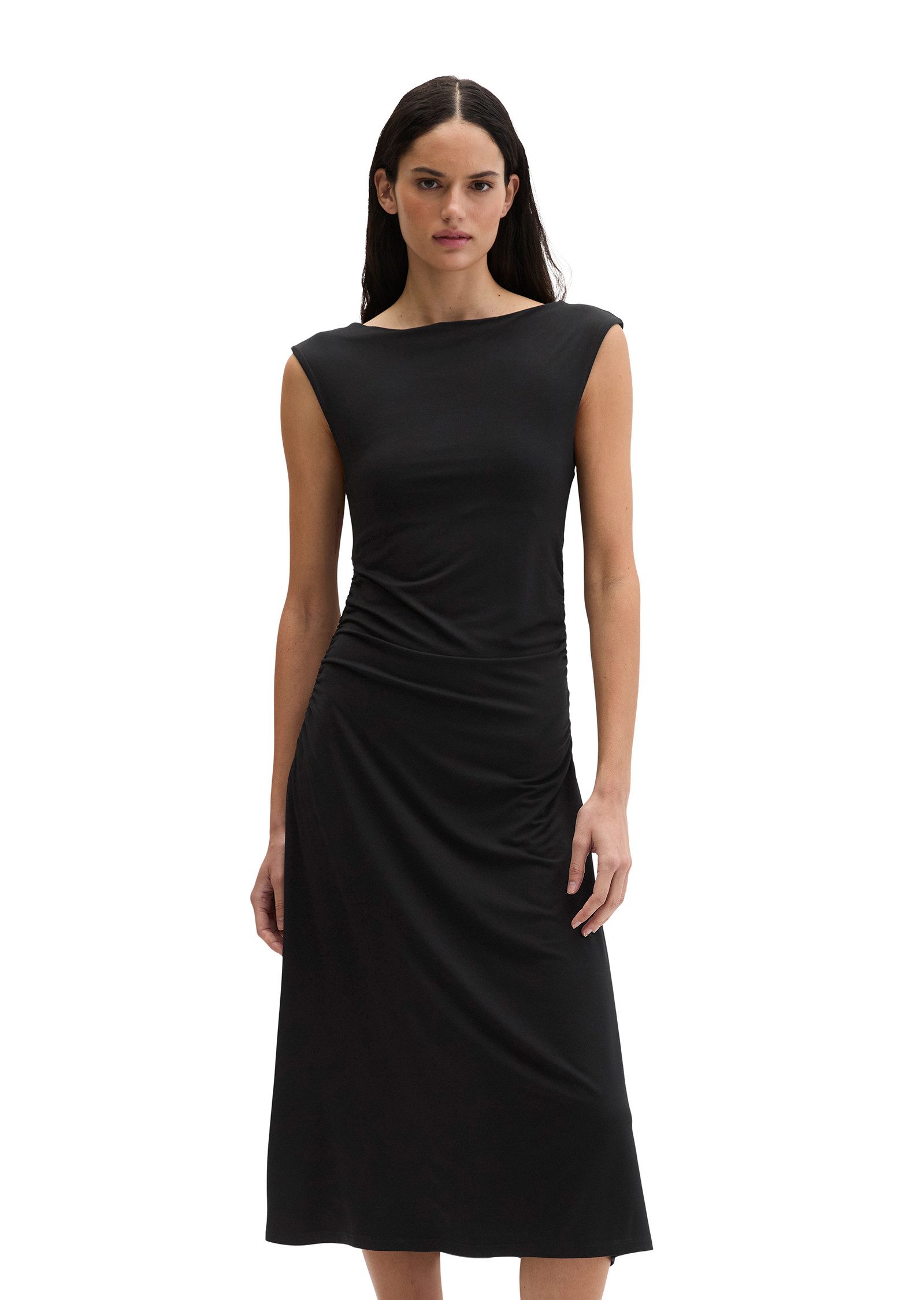 Marc O'Polo Jerseykleid mit geraffter Seitenpartie