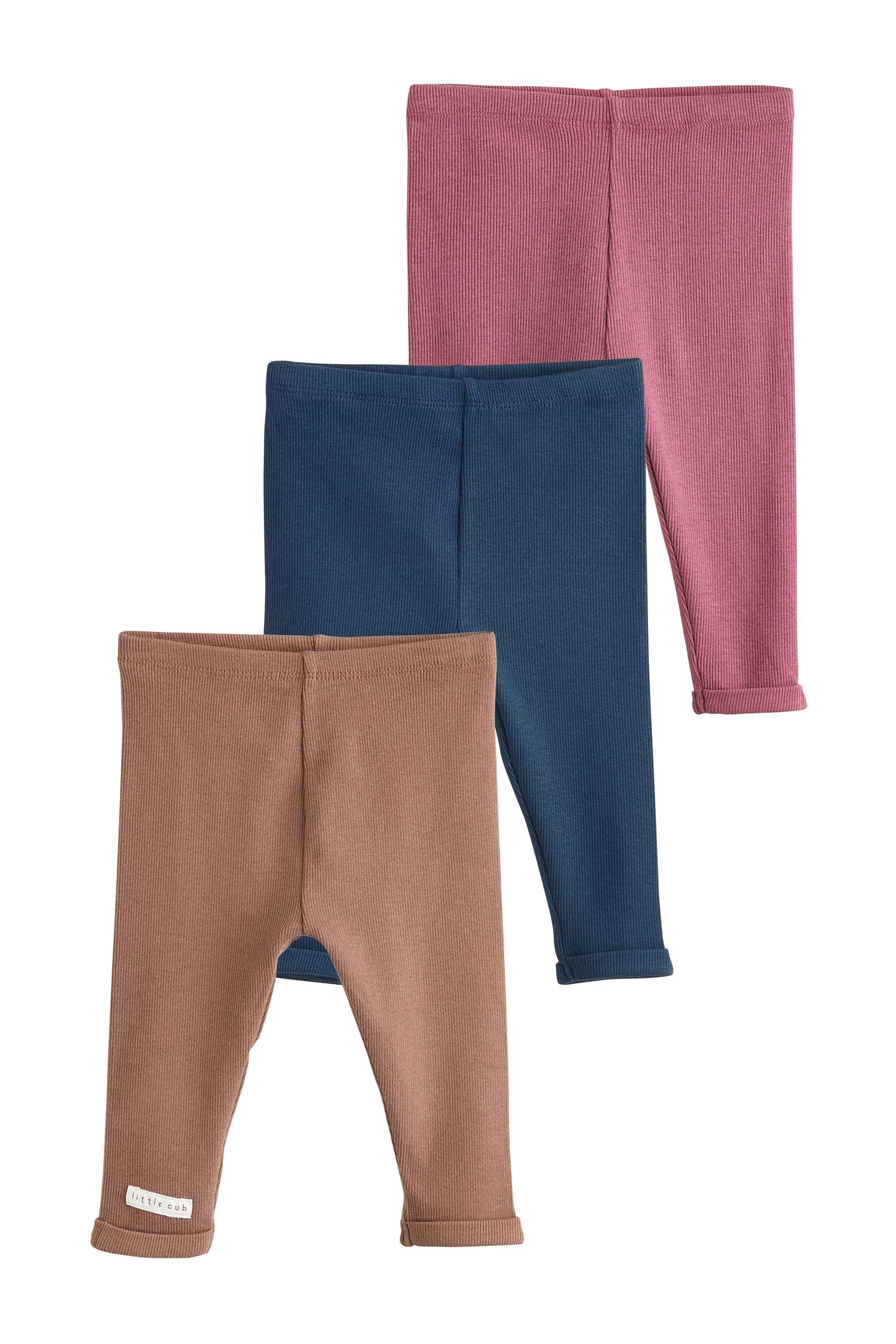 Next Leggings Baby Jersey-Leggings im 3er-Pack (3-tlg)