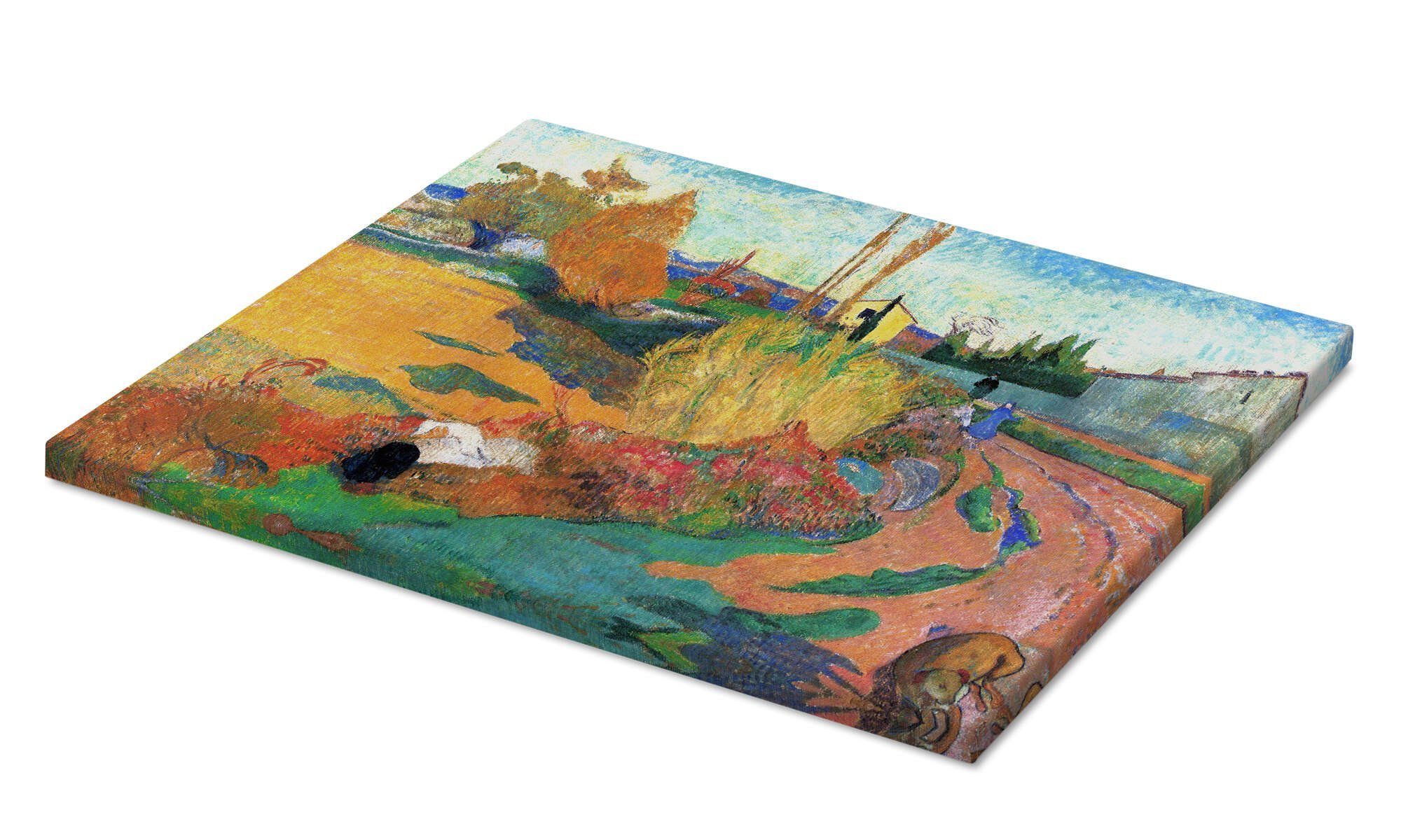Posterlounge Wandbild Landschaft bei Arles, Paul Gauguin, erhältlich als Poster, Leinwandbild, Wandsticker oder Acrylglasbild