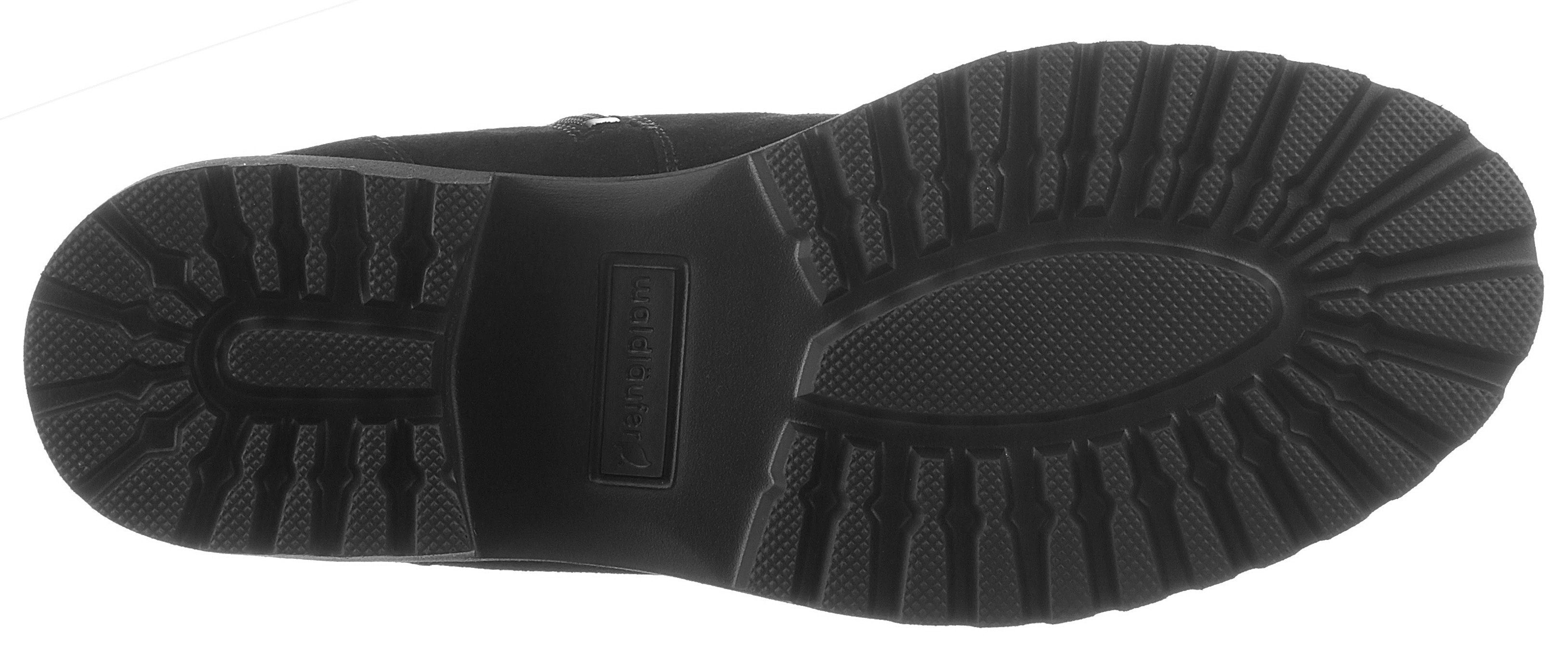 Waldläufer H-LUISE Schnürboots, Stiefelette, Blockabsatz, in bequemer Schuhweite G (weit)