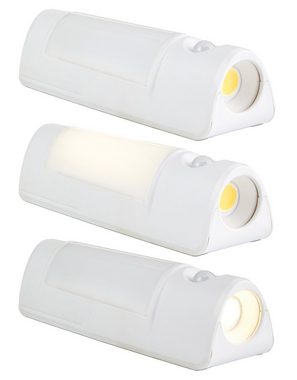 Northpoint LED Nachtlicht 2er-Set LED Steckdosen Nachtlicht Taschenlampe Bewegungsmelder