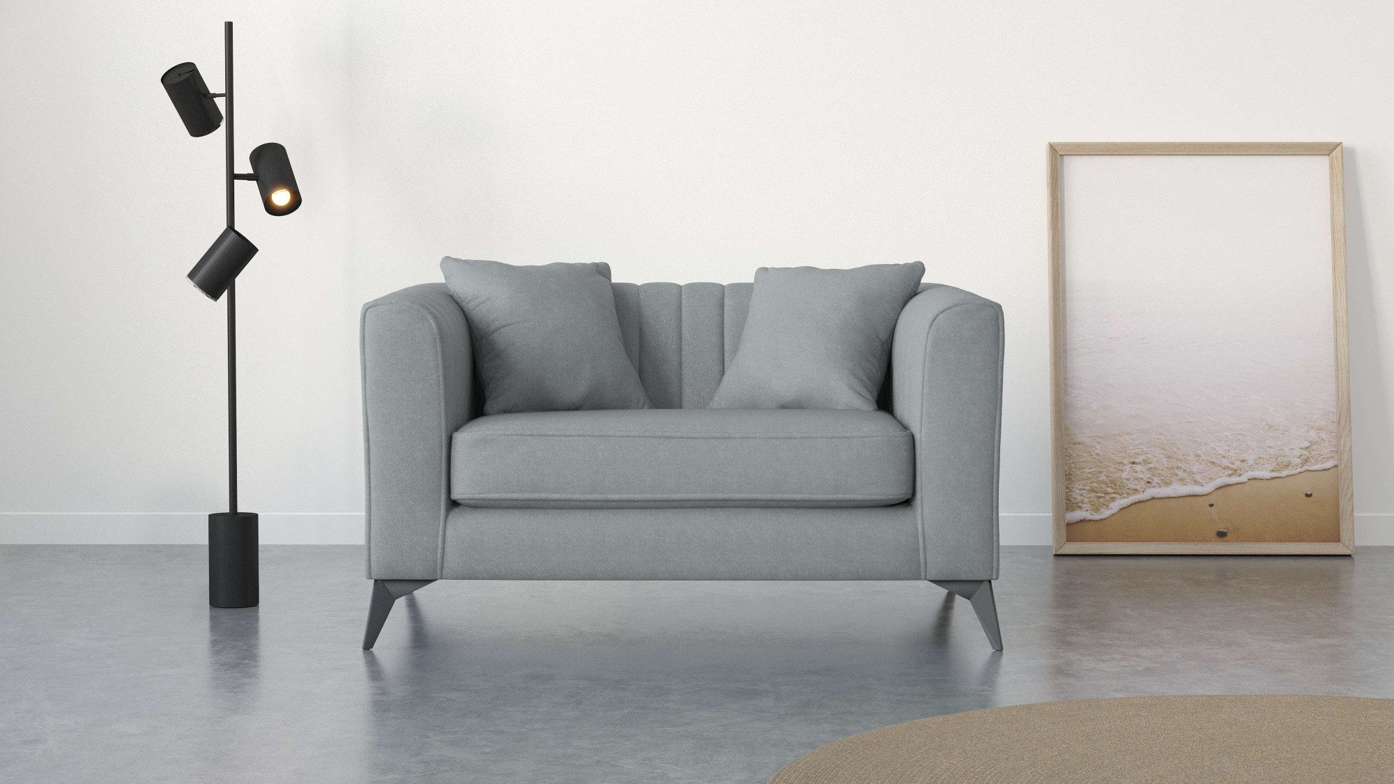 Places of Style Loveseat MATTHEW Loungesessel, günstig online kaufen