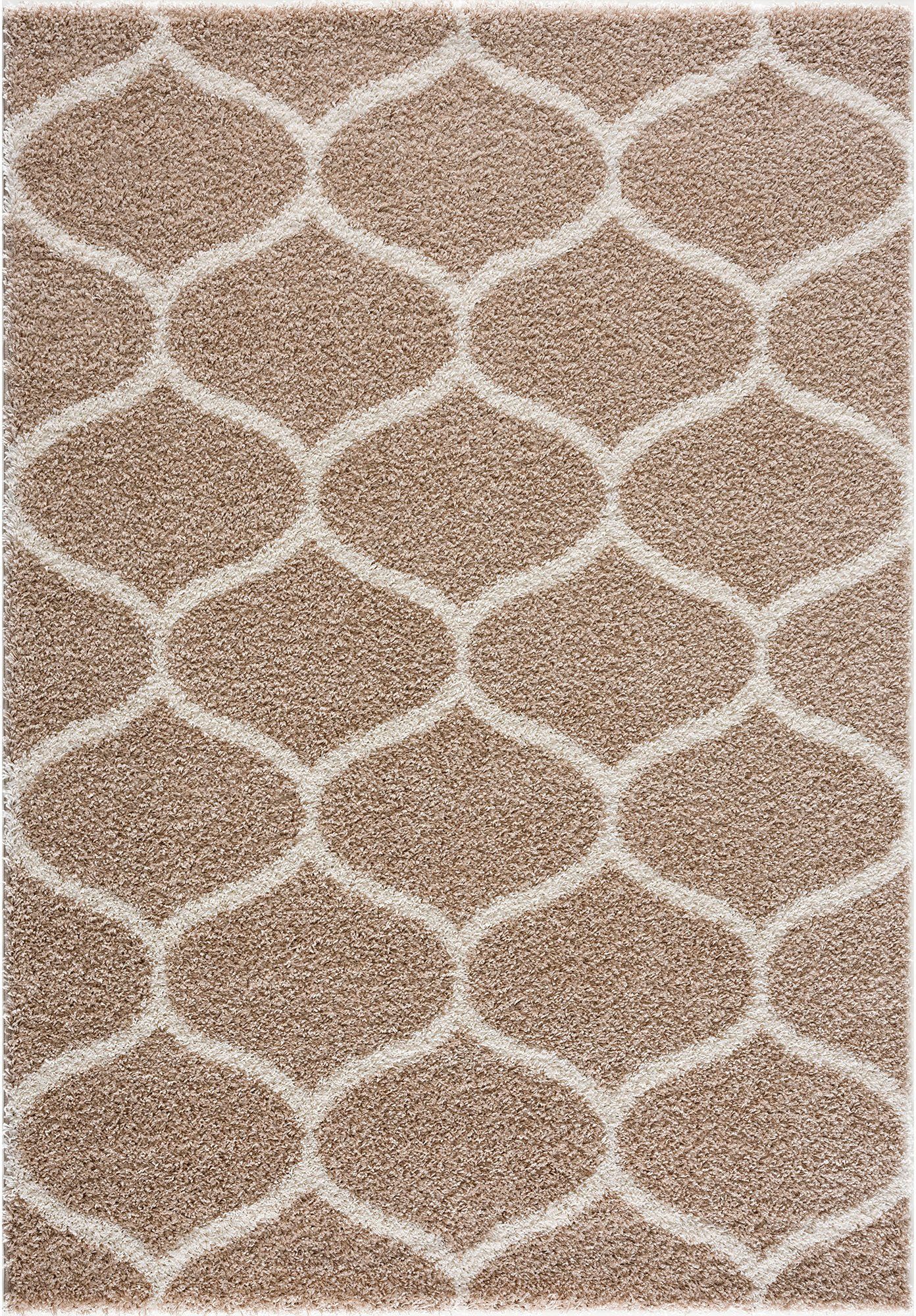 Sanat Hochflor-Teppich Madrid, rechteckig, Höhe: 30 günstig online kaufen