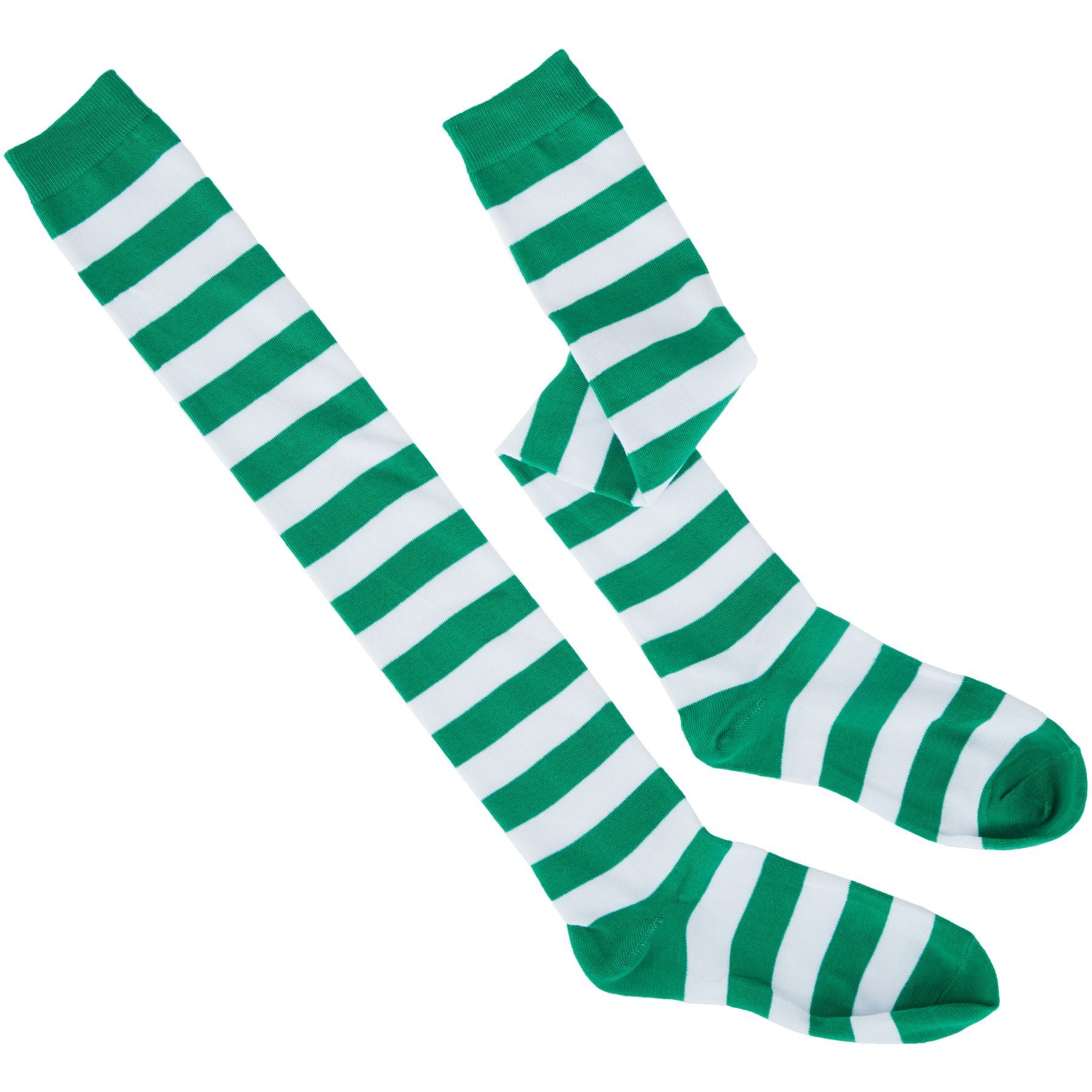 dressforfun Kostüm St. Patrick’s Day Kniestrümpfe mit Streifen, St. Patrick’s Day Accessoire in klassischen Farben