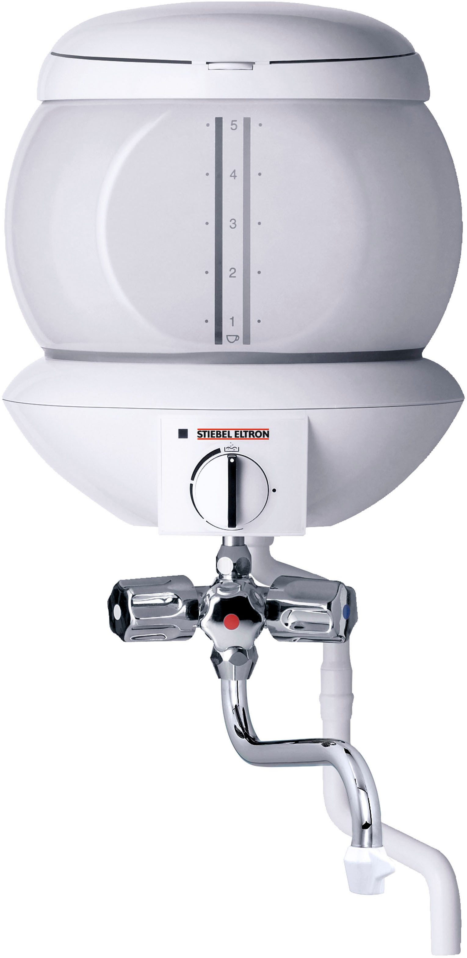 STIEBEL ELTRON Kochendwassergerät EBK 5 GA, min. 35 °C, 5 l, für die Küche, Glas