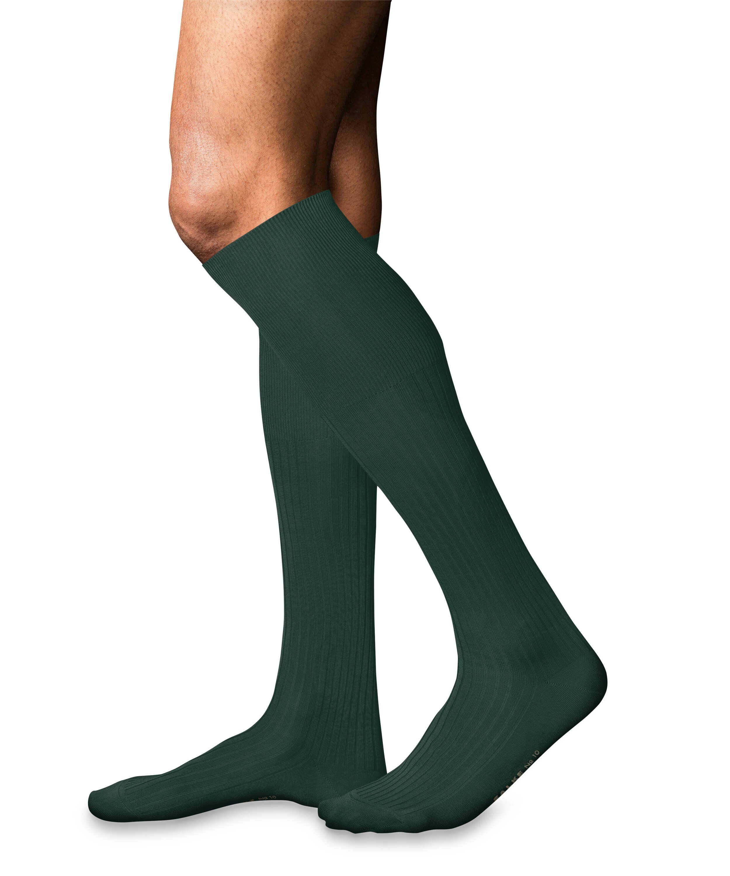 FALKE Kniestrümpfe No. 10 Pure Fil d´Écosse (1-Paar) mit ägyptischer „Karnak“ Baumwolle