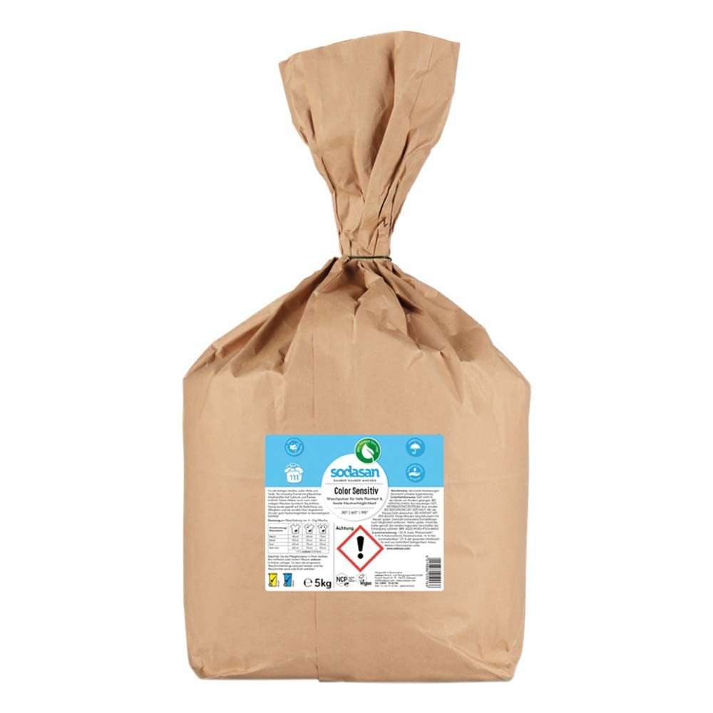 Sodasan Color-Sensitiv Waschpulver Sack 5kg Colorwaschmittel