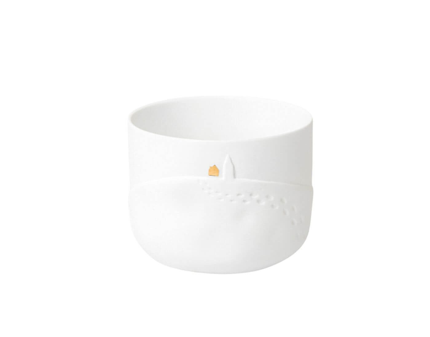 Räder Design Teelichthalter Schneetag. Teelicht - Fußspuren