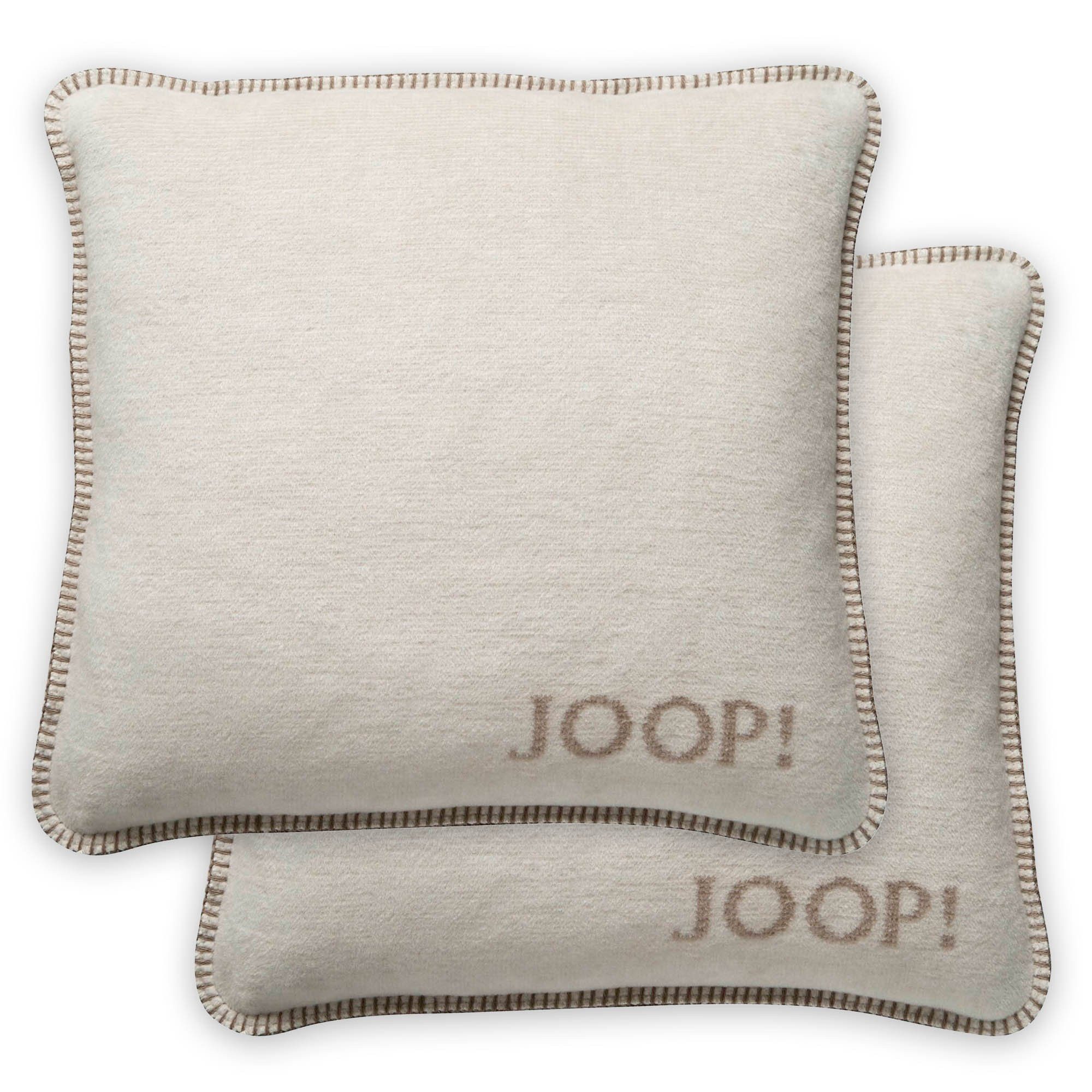 JOOP! Kissenhülle Unisex Kissenhülle 2er Pack Baumwollmischung, (2 Stück)