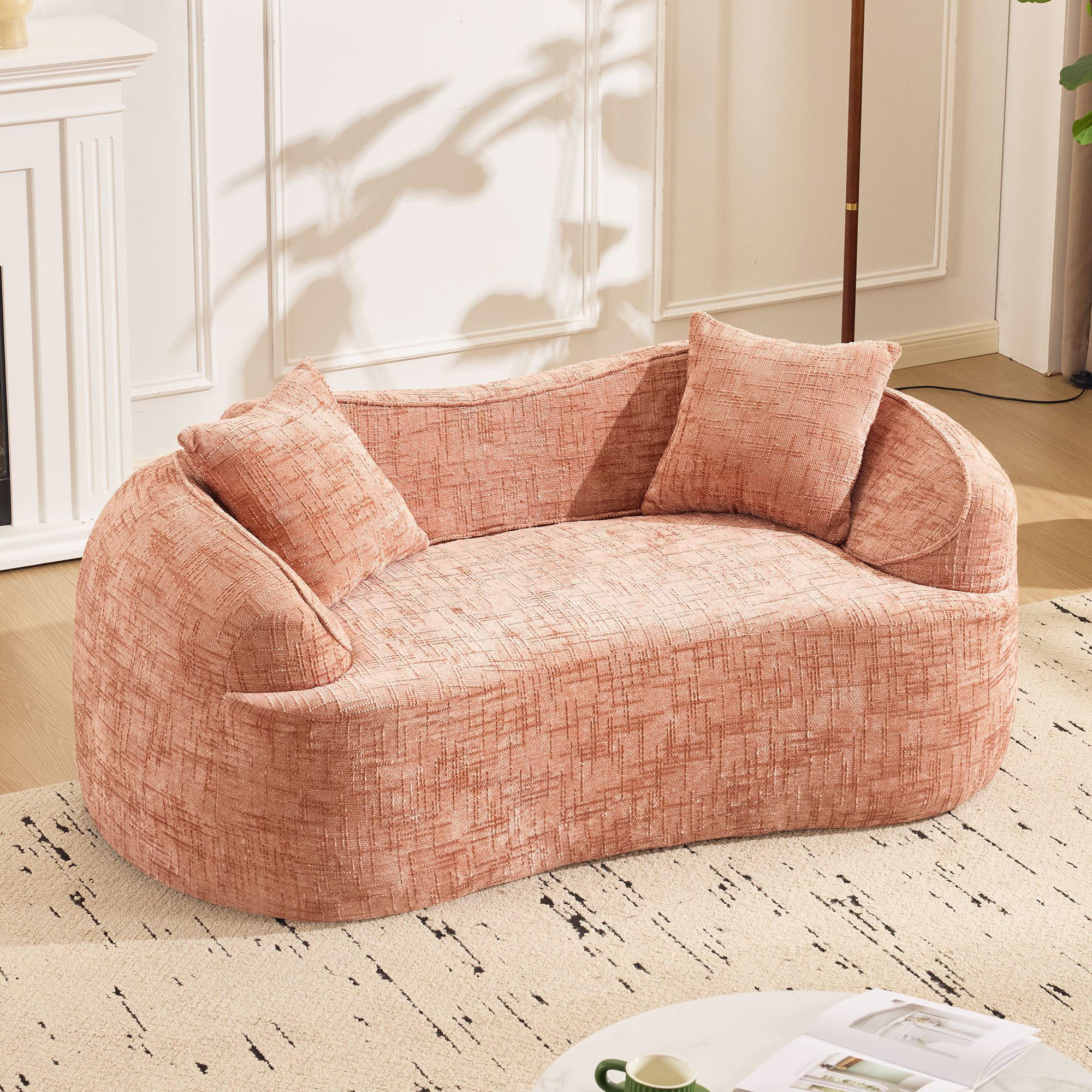 Odikalo 2-Sitzer Sofa Kompressions-Couch mit 2 günstig online kaufen