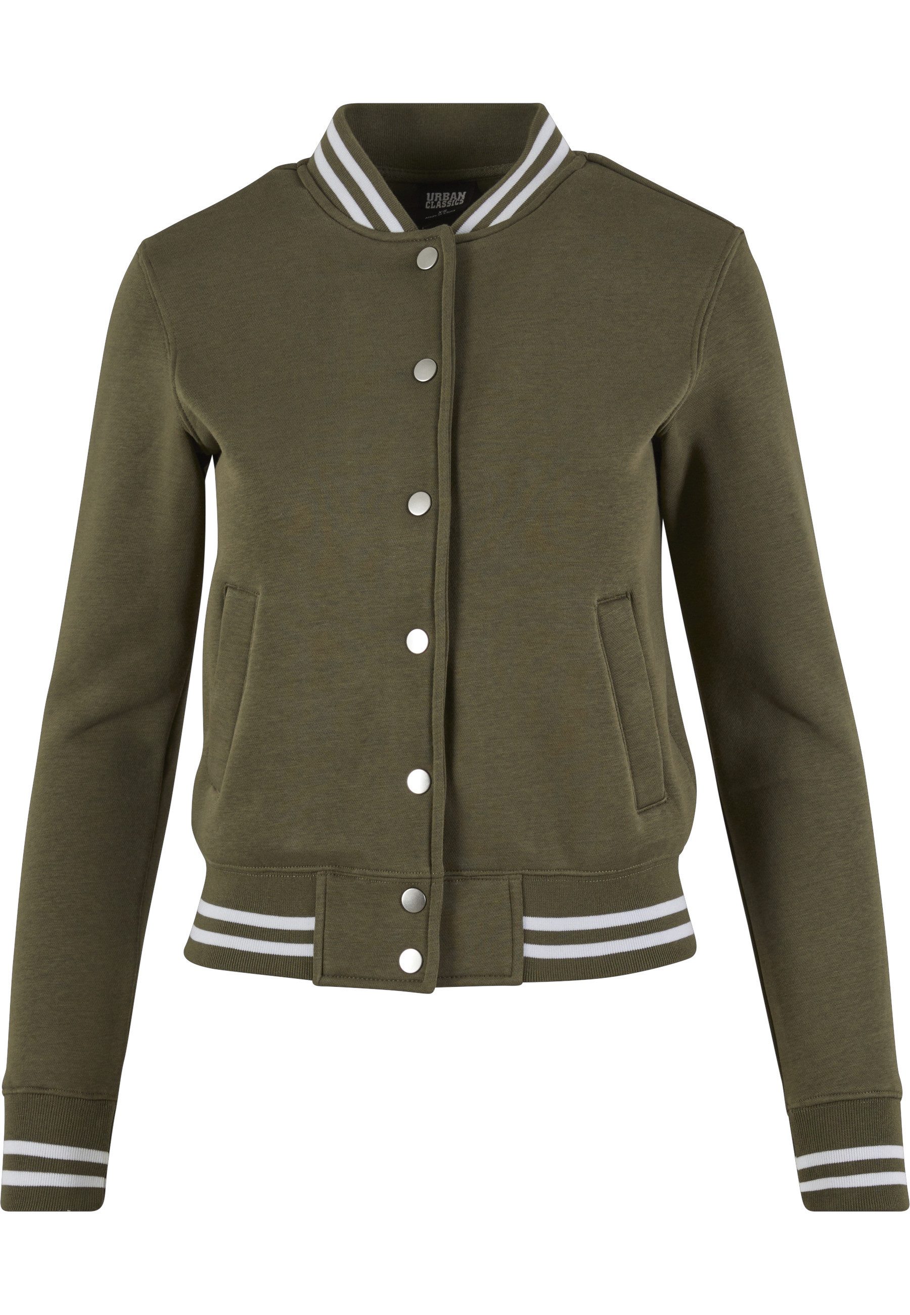 URBAN CLASSICS Anorak Urban Classics Damen Ladies College Sweat Jacket (1-St)