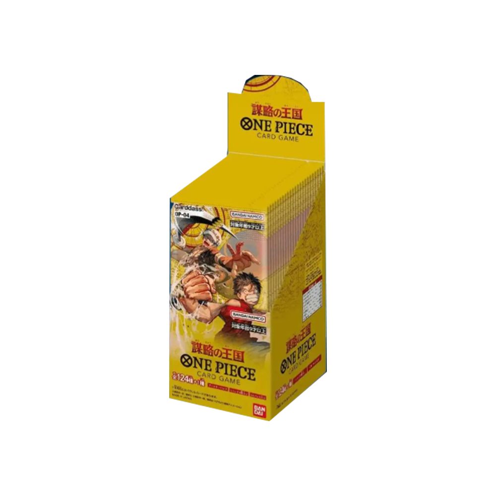 Bandai Sammelkarte One Piece Kingdom of Intrigue Booster Display OP04 Japanisch