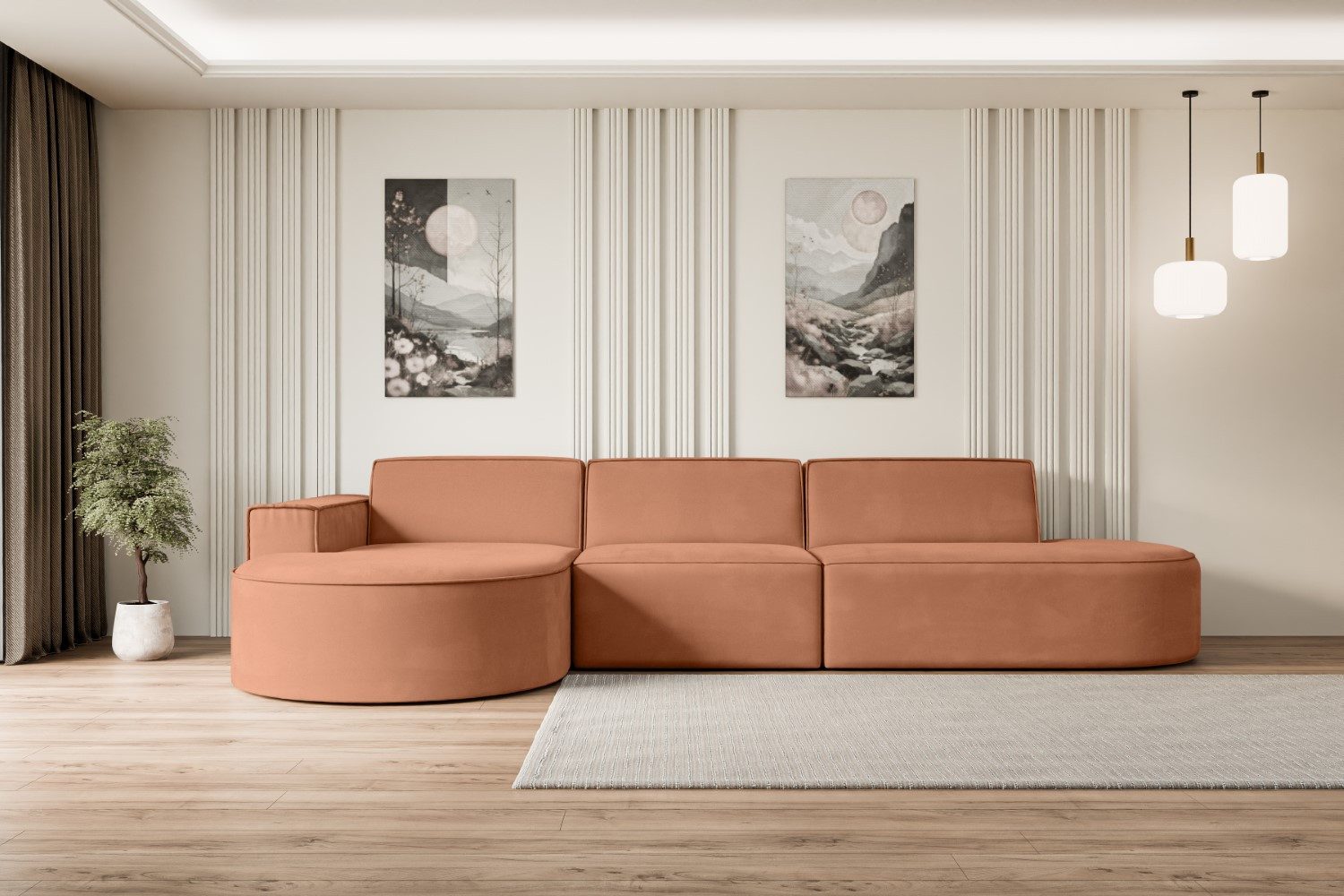 ALTDECOR Ecksofa MARI-L2, Sofa Praktische Bequeme günstig online kaufen