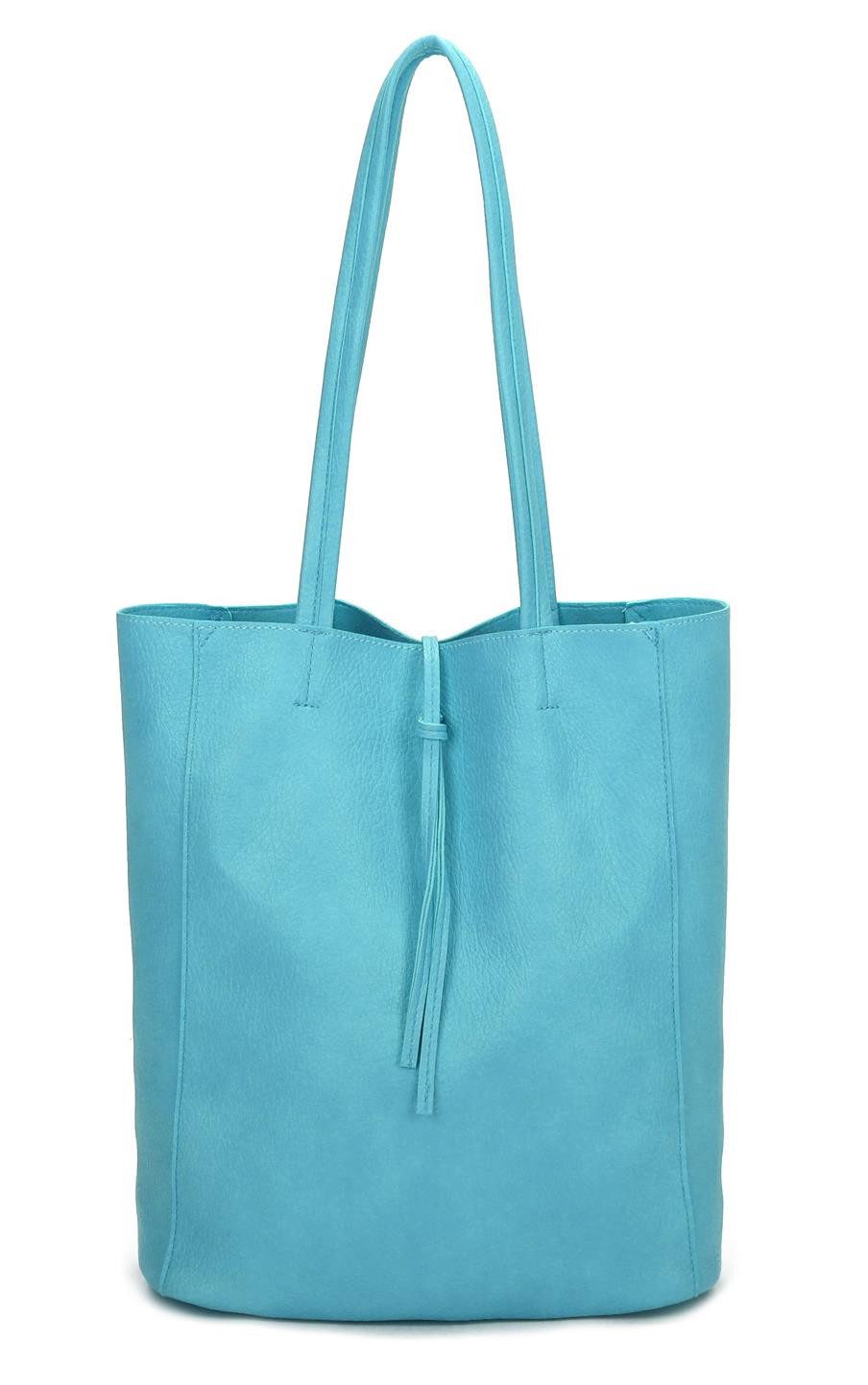 ITALYSHOP24 Schultertasche SET 2in1 Damen Tasche günstig online kaufen