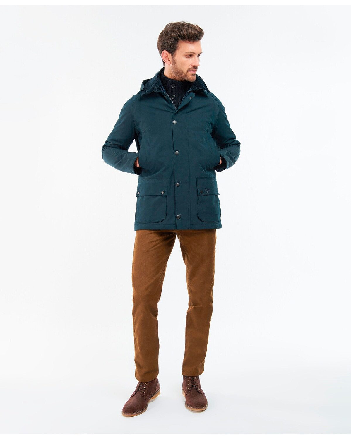 Barbour Winterjacke Jacke Ashby Winter Wasserabweisend – Bild 4 von 5