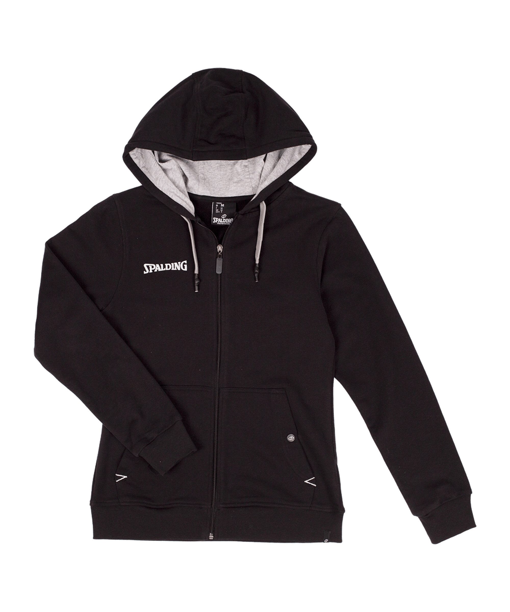 Spalding T-Shirt Spalding Flow Kapuzenjacke Damen Sweatjacken Damen Baumwolle