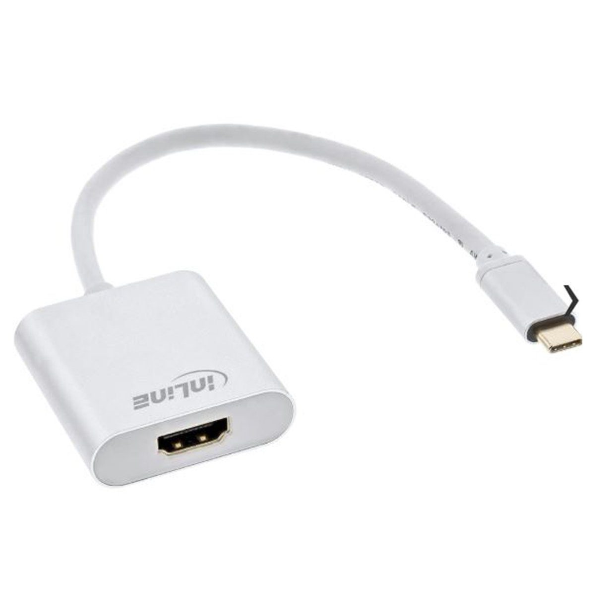Inline USB C zu HDMIAdapter HDMIAdapter, 3840 x 2160 / 60Hz