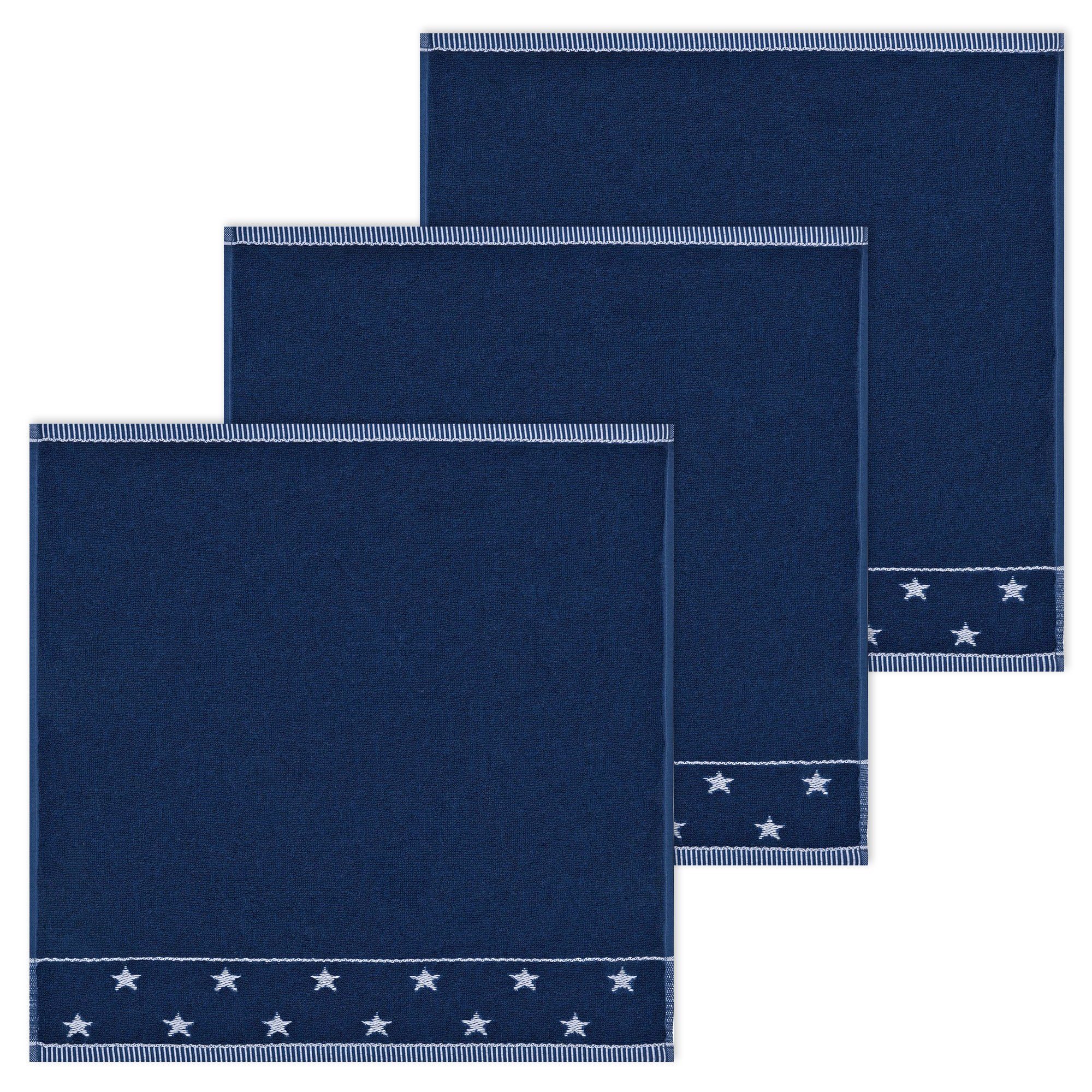Kracht Geschirrtuch Sternchen, (Set, 3-tlg., Set), günstig online kaufen