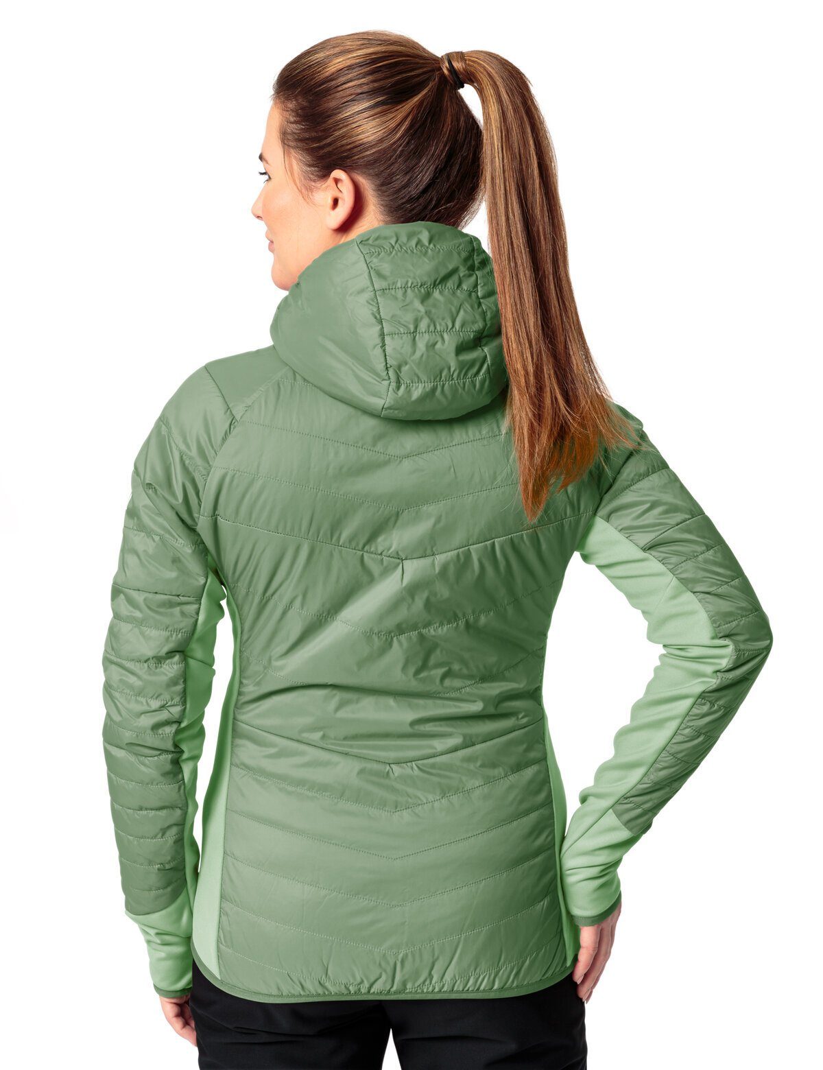 green Women's VAUDE Klimaneutral willow Jacket kompensiert IV (1-St) Outdoorjacke Sesvenna