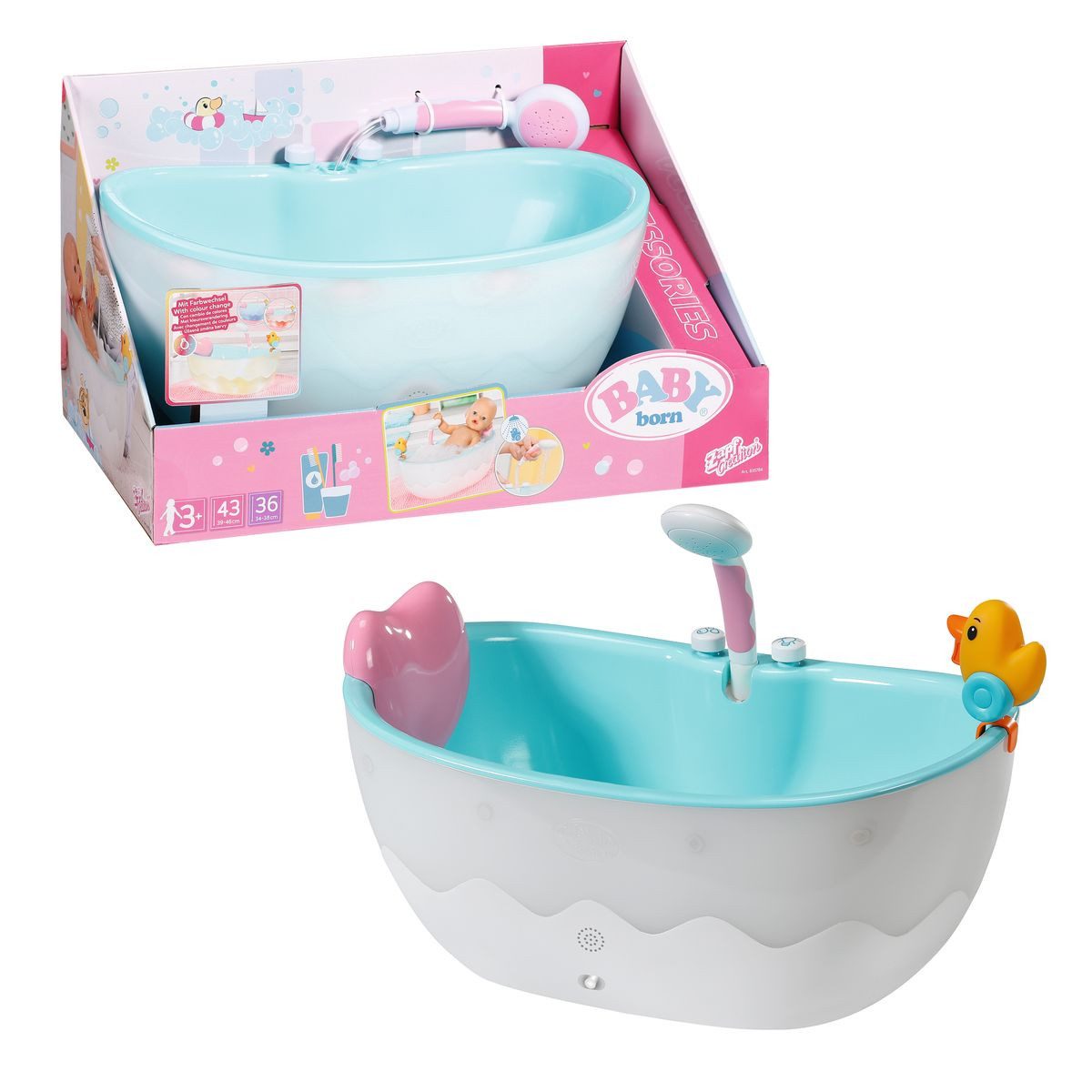 Baby Born Puppen Badewanne Zapf Creation Puppenmöbel BABY born Bath Badewanne