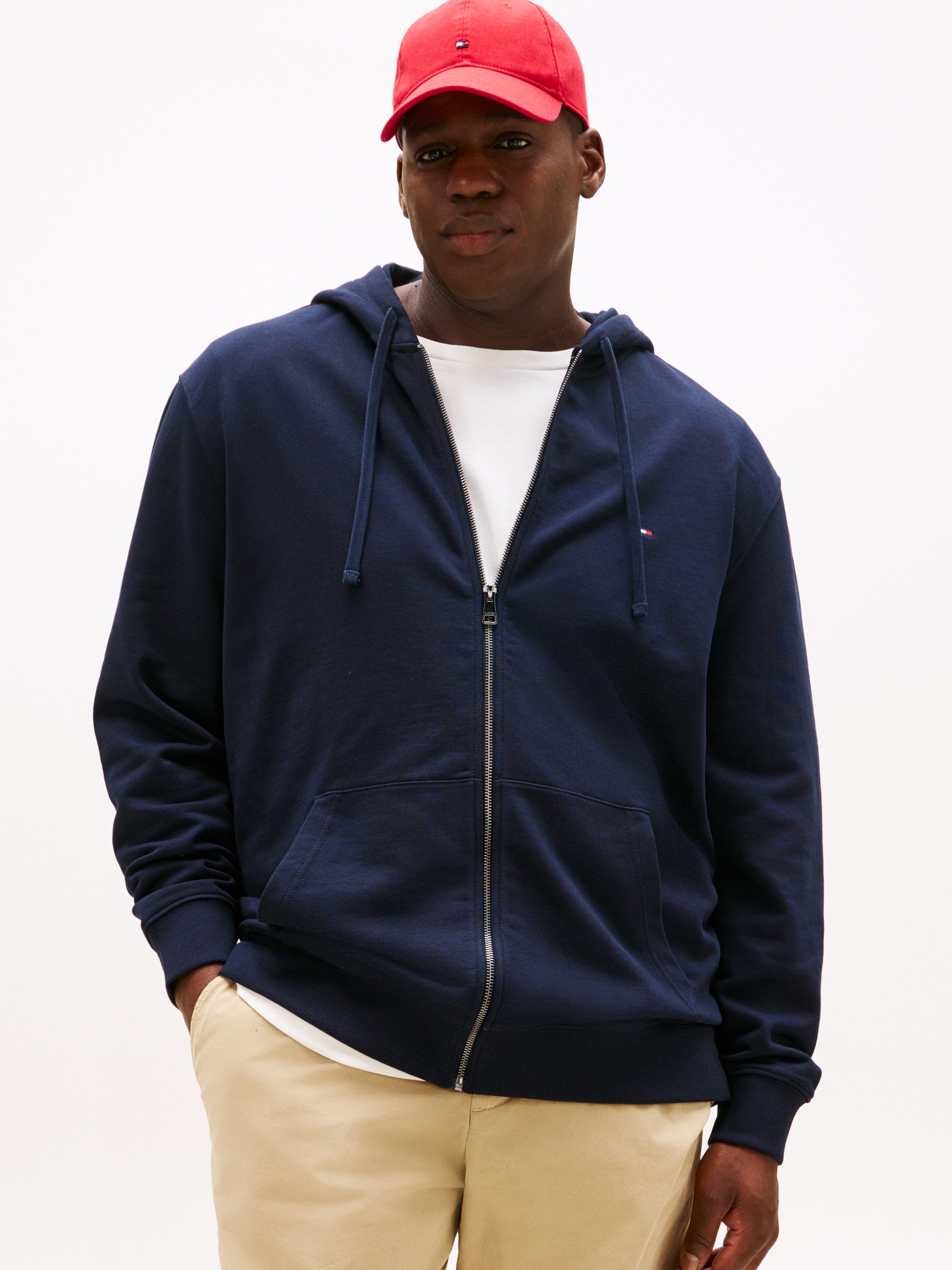 Tommy Hilfiger Big & Tall Kapuzensweatjacke BT-ESSENTIAL TERRY ZIP THROUGH günstig online kaufen