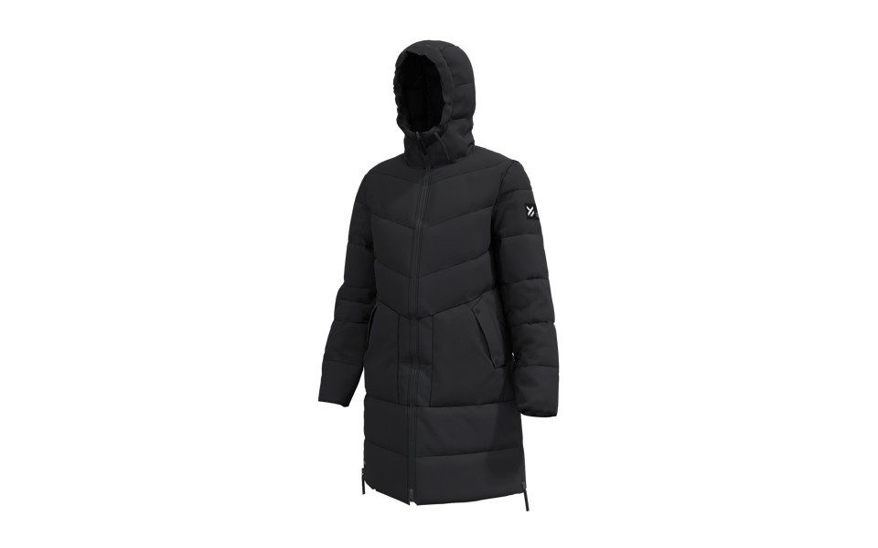 HALTI Langmantel Linjat Puffer Parka Women P99