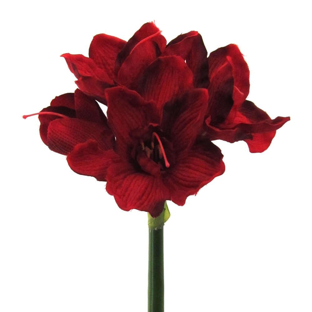 Kunstblume Künstliche Amaryllis 66cm, Kunstblume mit 4 Blüten, Gasper, Höhe 66.00 cm