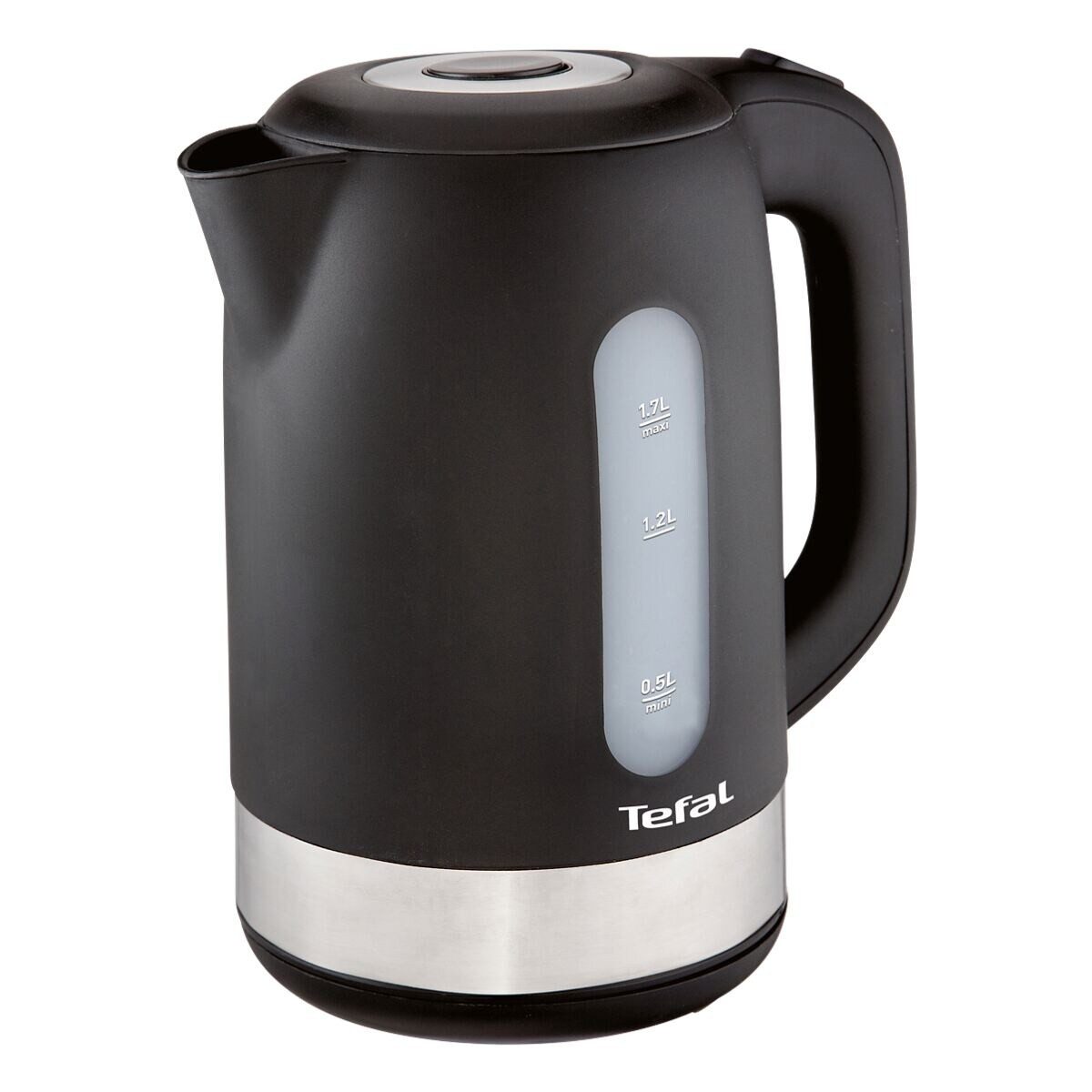 Tefal Wasserkocher KO3308 Snow, 1.7 l, 2400 W, 1,7 Liter, 2400 Watt, mit 2 Wasserstandsanzeigen, kabellos