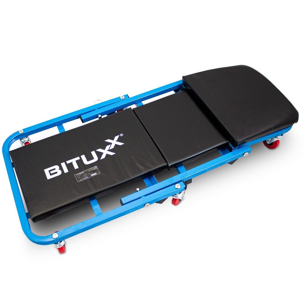 Bituxx Montagehocker 2in1 auch als Werkstattliege verwendbar (MS-17063)