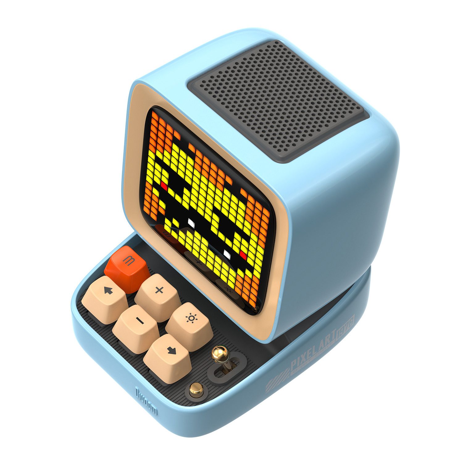 DIVOOM Divoom DitooMic - Blau Bluetooth-Lautsprecher