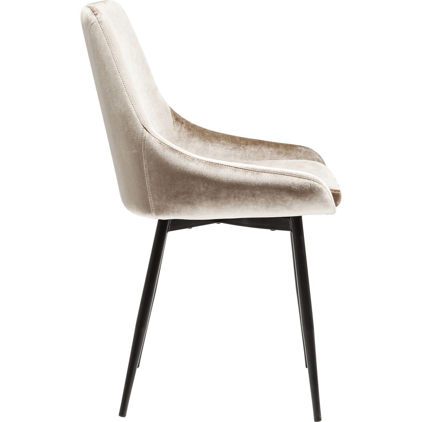 Kare Design Stuhl East Side, Samt-Optik