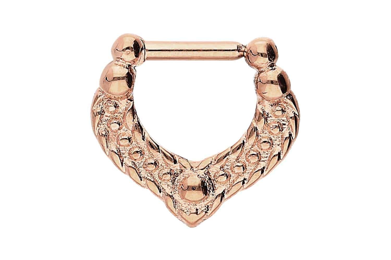 Nasenpiercing Chirurgenstahl Clicker DESIGN Ohrpiercing Septum Nase