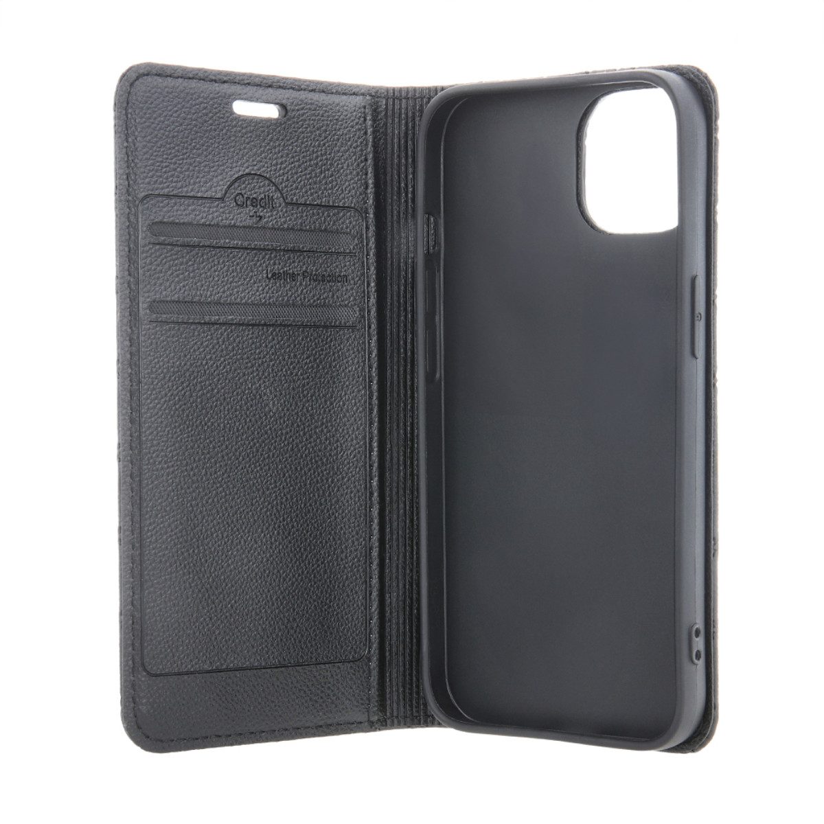COFI 1453 Handyhülle Smart Caro für Redmi Note 15 Pro 5G Schwarz Karomuster Wallet 6,83, Kariert mit Kartenfach und Standfunktion